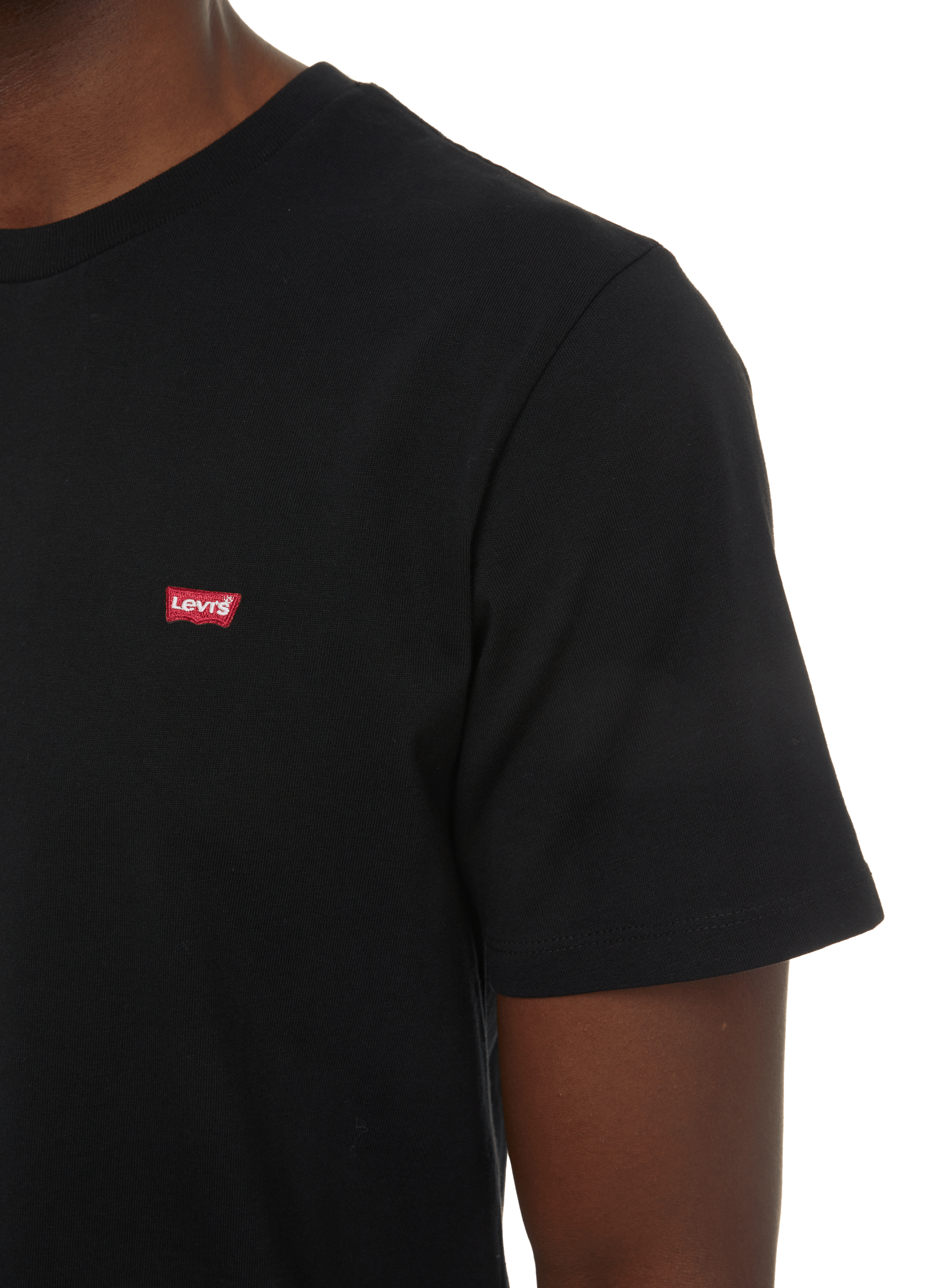 T-shirt à logo en coton  LEVI'S Noir