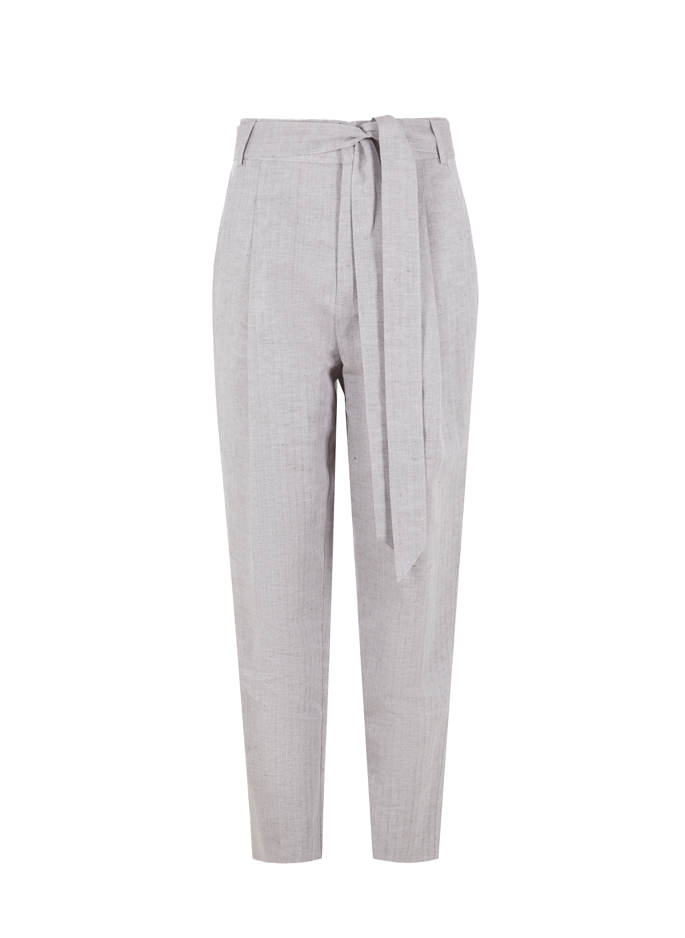 Pantalon en lin et coton