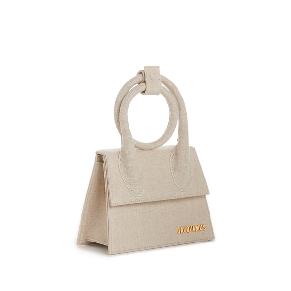 Le Chiquito noeud en toile de coton et lin