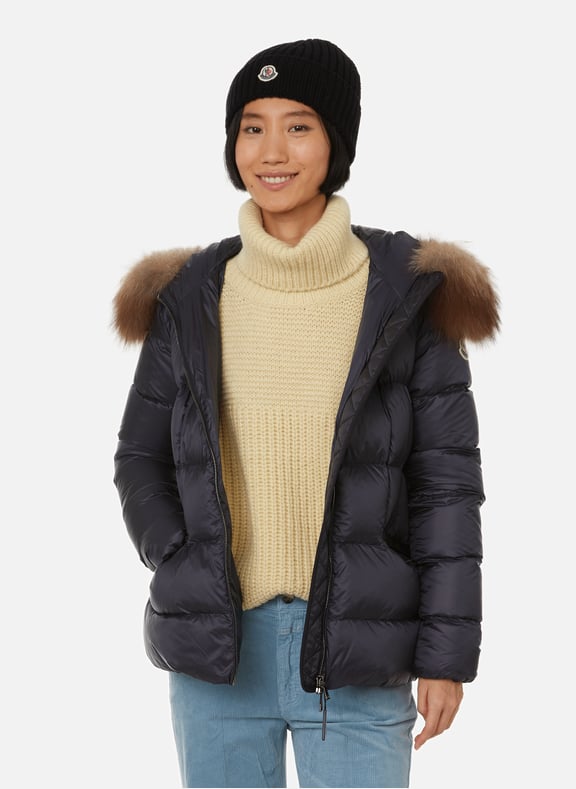 Doudoune moncler top fourrure femme