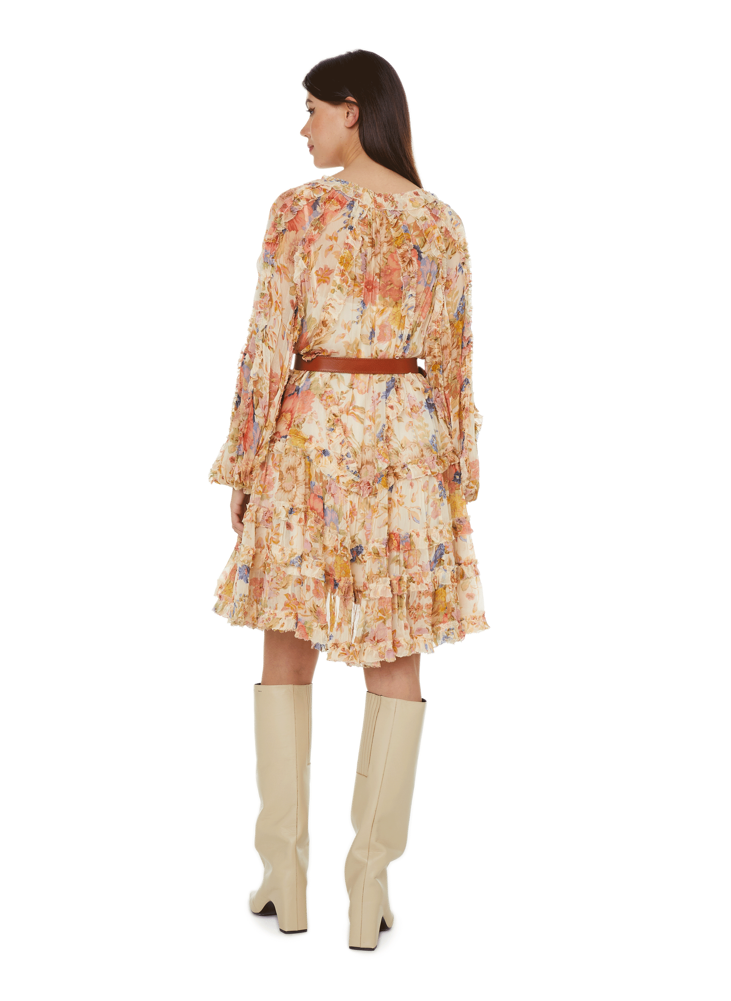 Printed mini dress  Multicolour