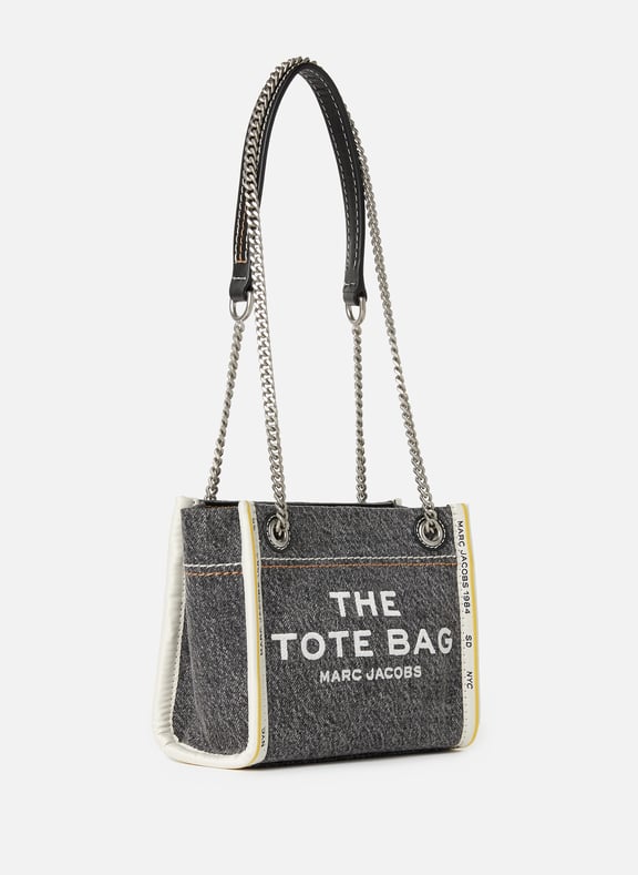 The Tote mini canvas tote bag Black by MARC JACOBS MARC JACOBS The Tote mini canvas tote bag Black