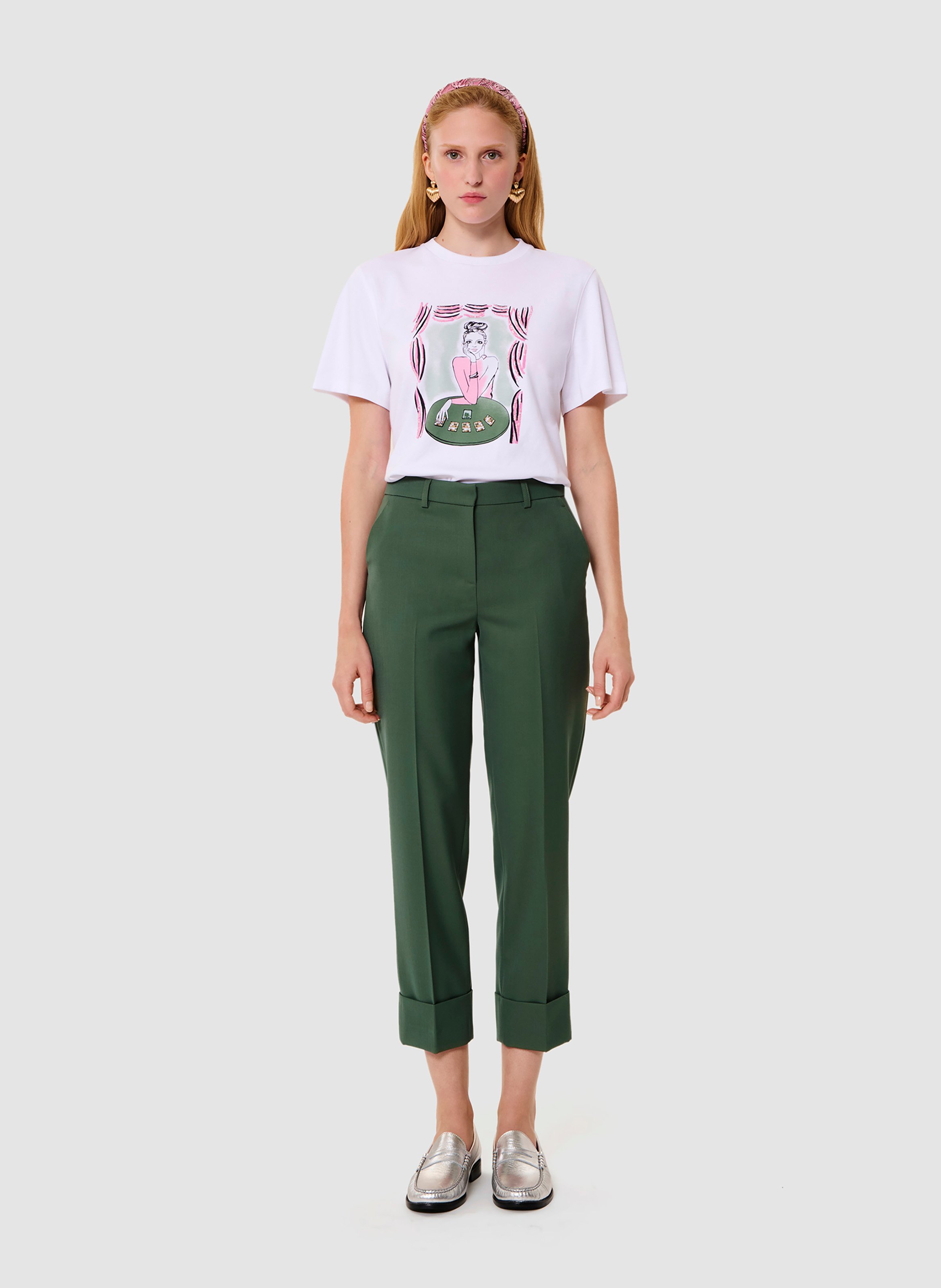 Pantalon philippa TARA JARMON Vert