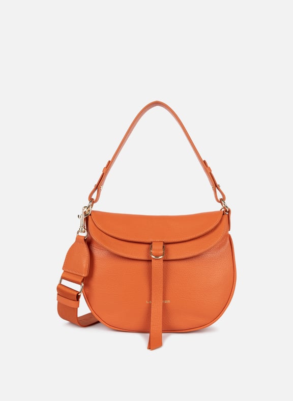 M shoulder bag - Dune Gaia Orange by LANCASTER LANCASTER M shoulder bag - Dune Gaia Orange