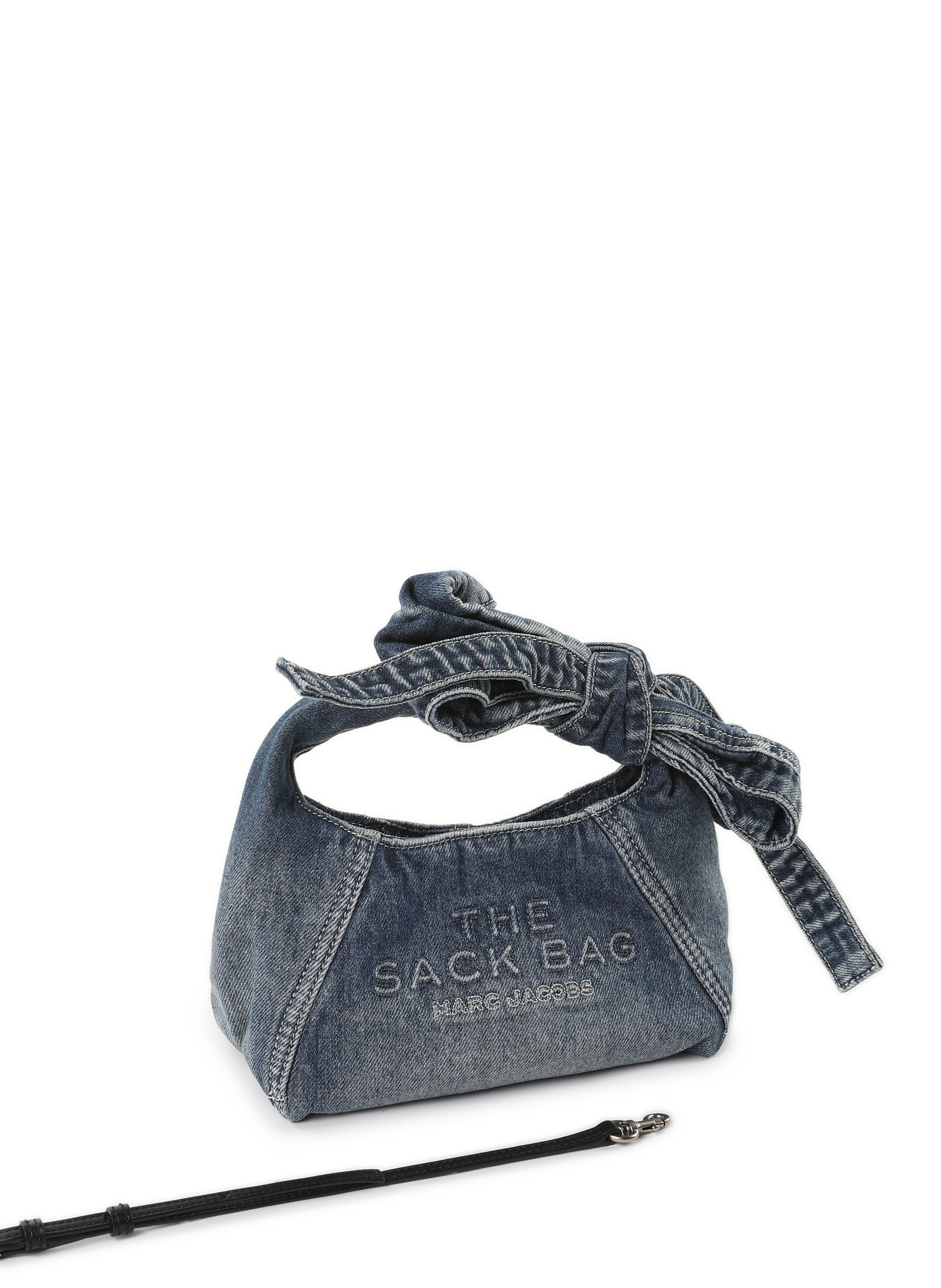 Sac à main The mini sack MARC JACOBS Bleu