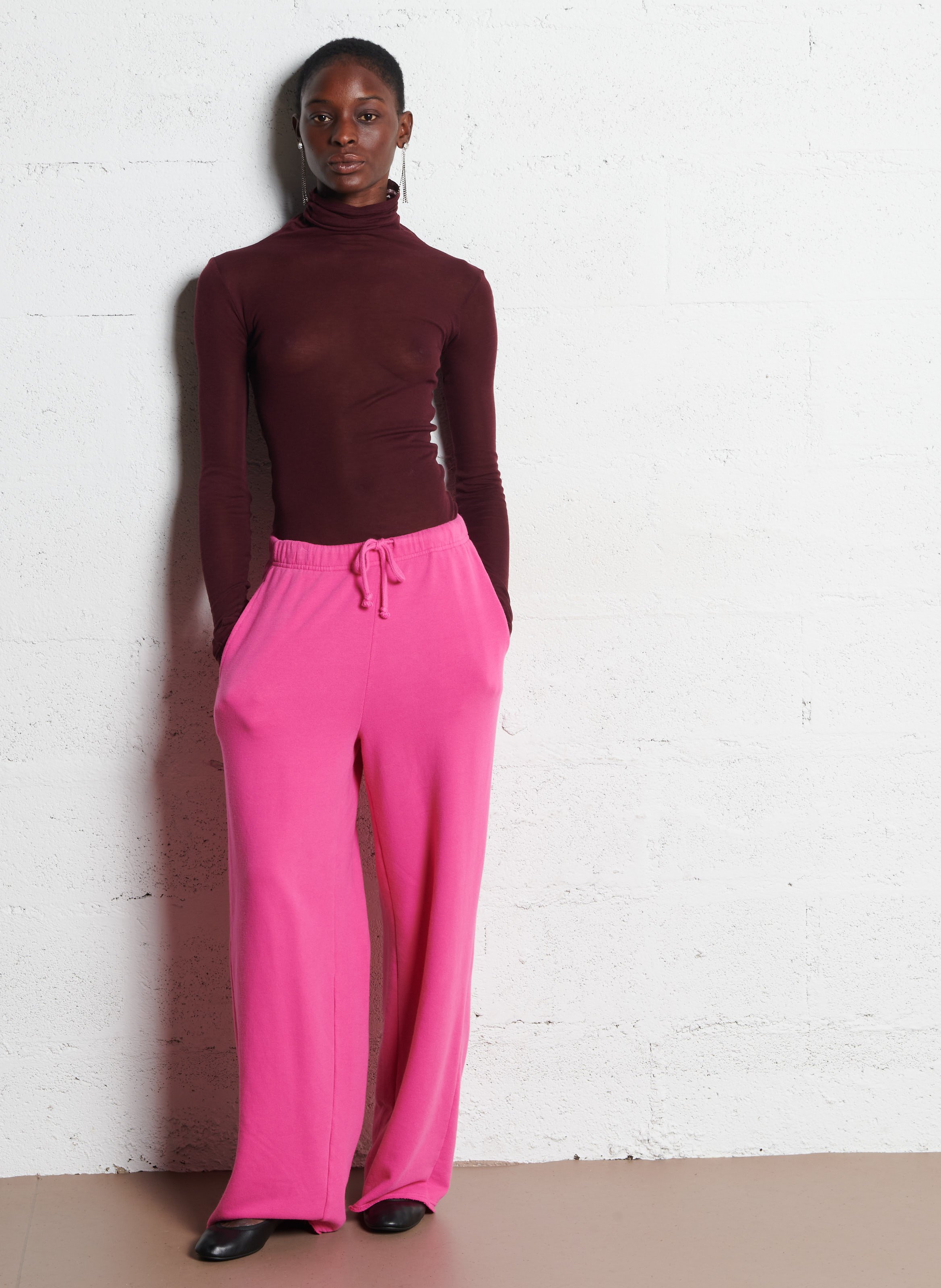 Babies en cuir REPETTO Noir