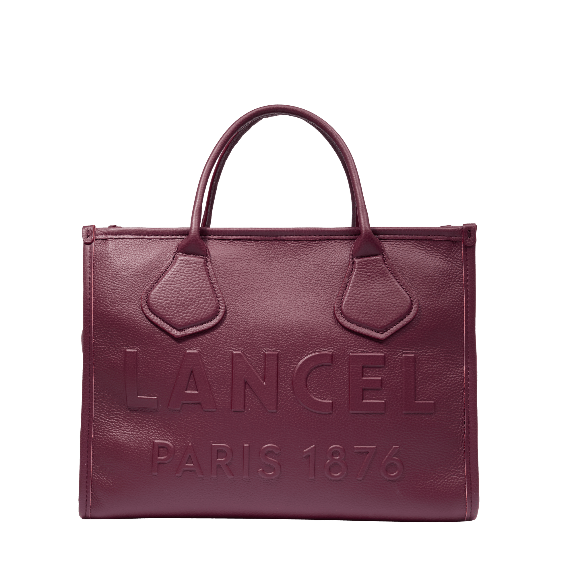 Cabas zippé m - jour de lancel LANCEL Violet
