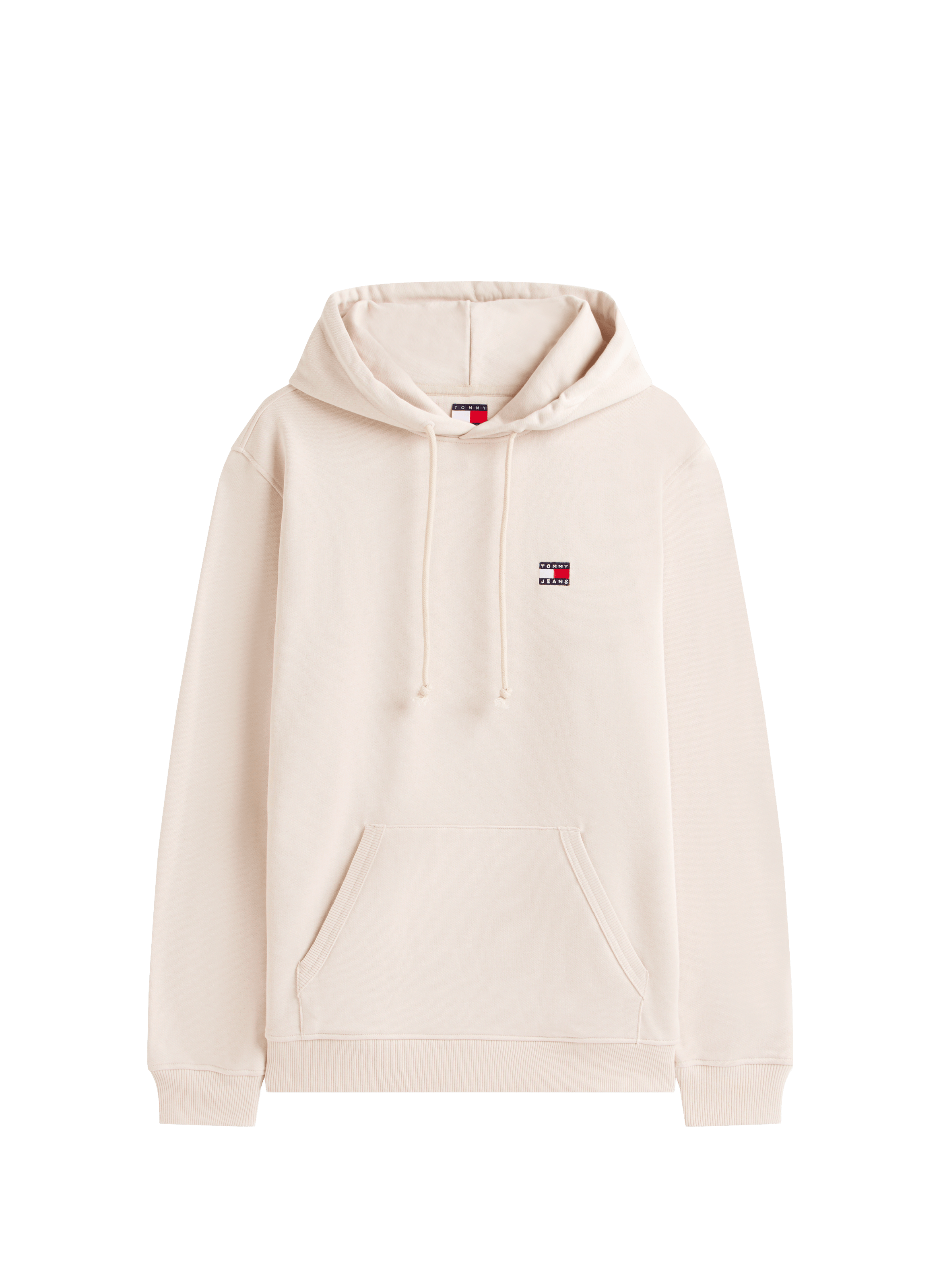 Hoodie with embroidered logo TOMMY HILFIGER Beige