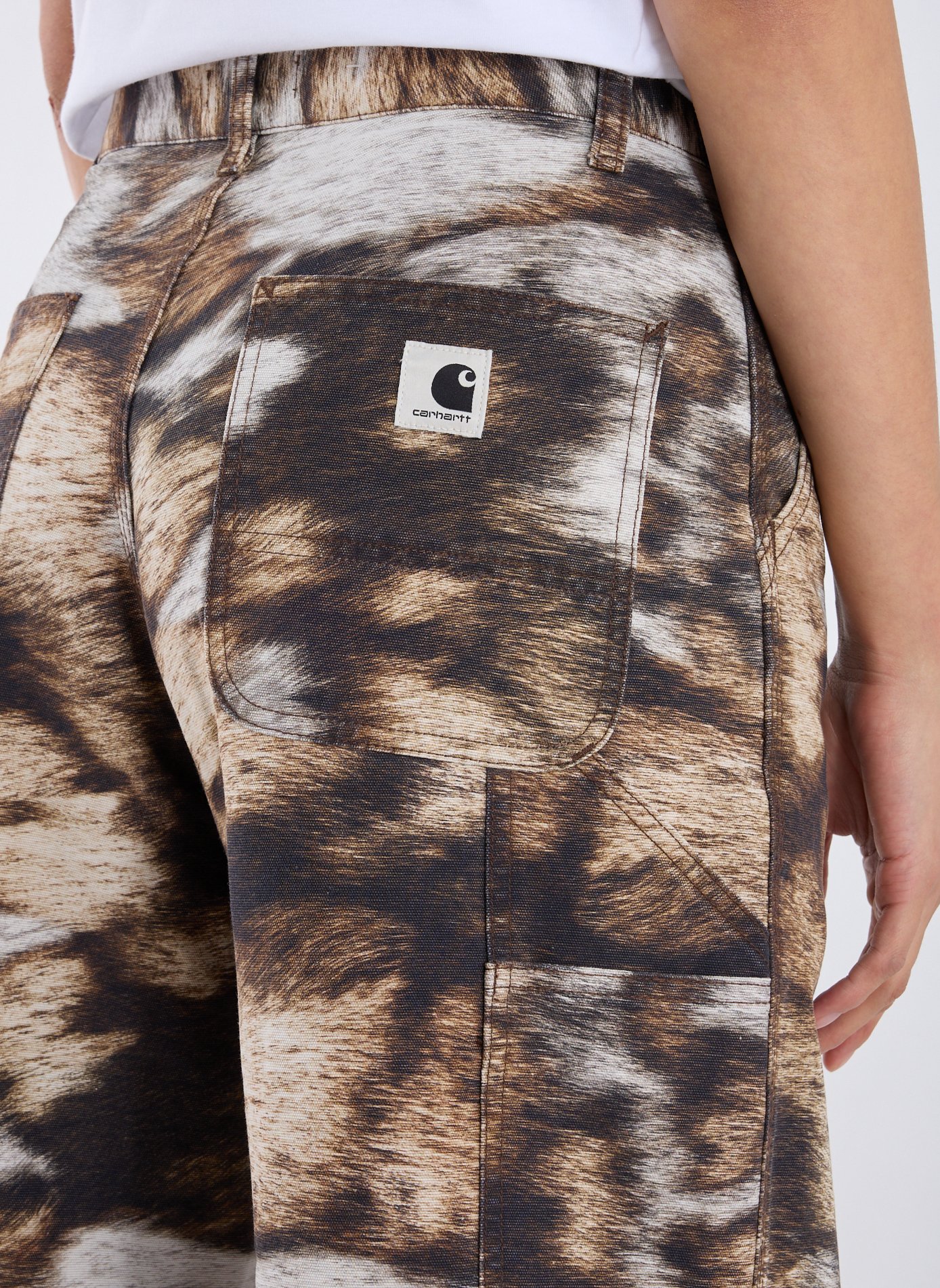 Wide leg printed jeans CARHARTT WIP Multicolour