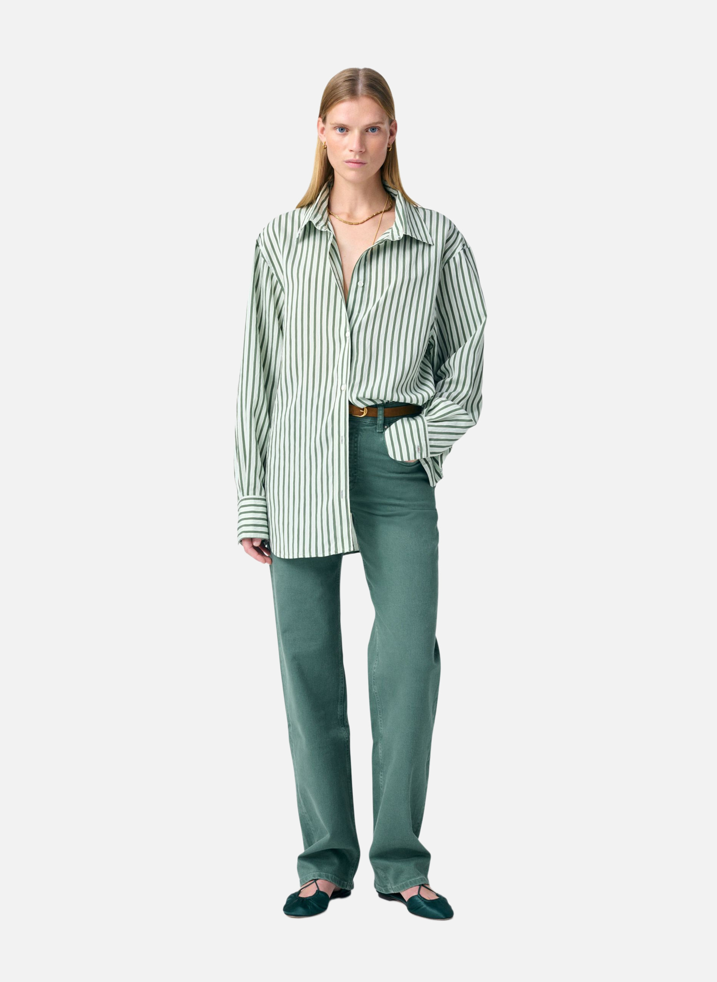 Chemise georges VANESSA BRUNO Vert