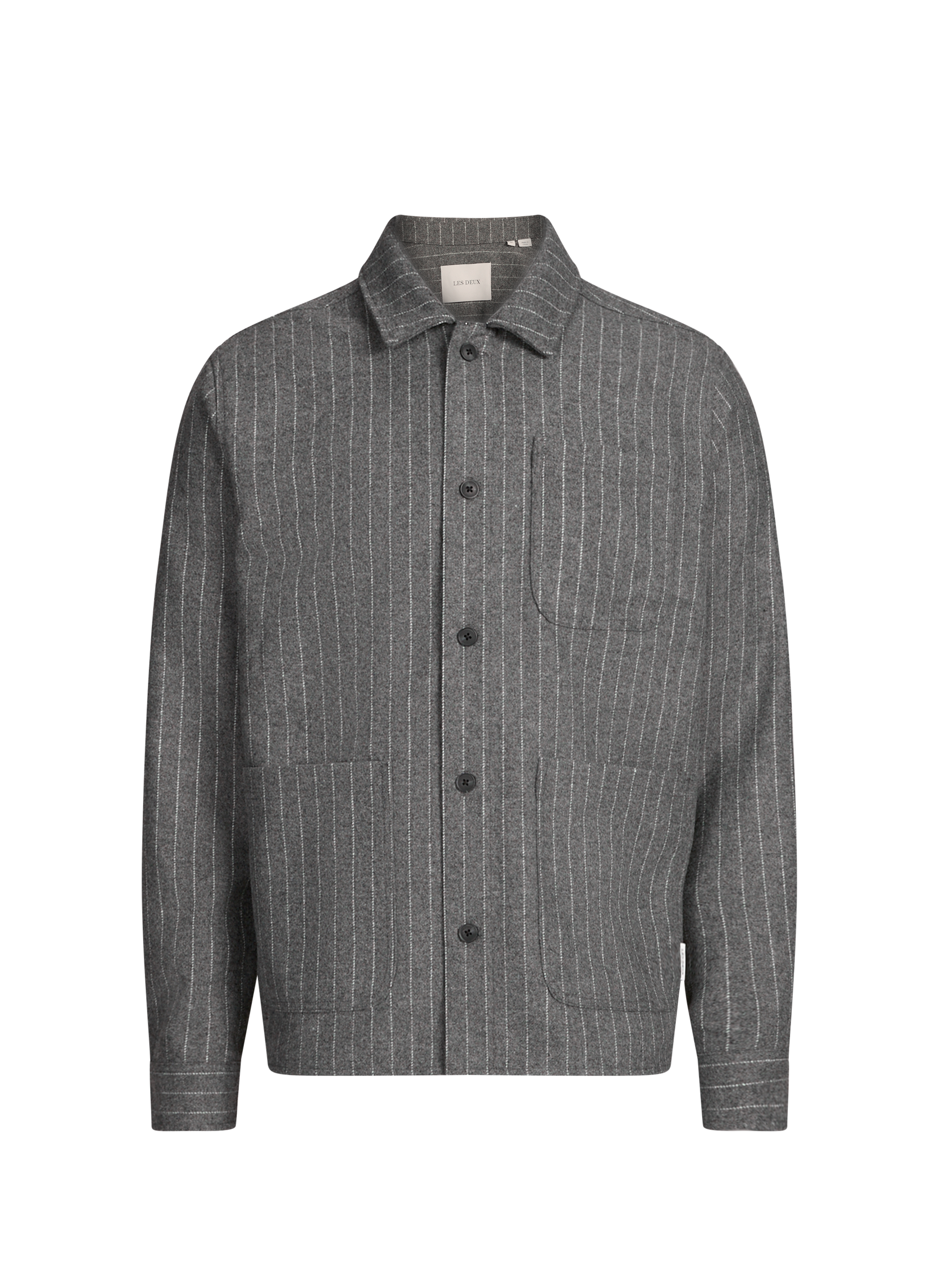 Straight Jacket Layton Pinstripe LES DEUX Grey