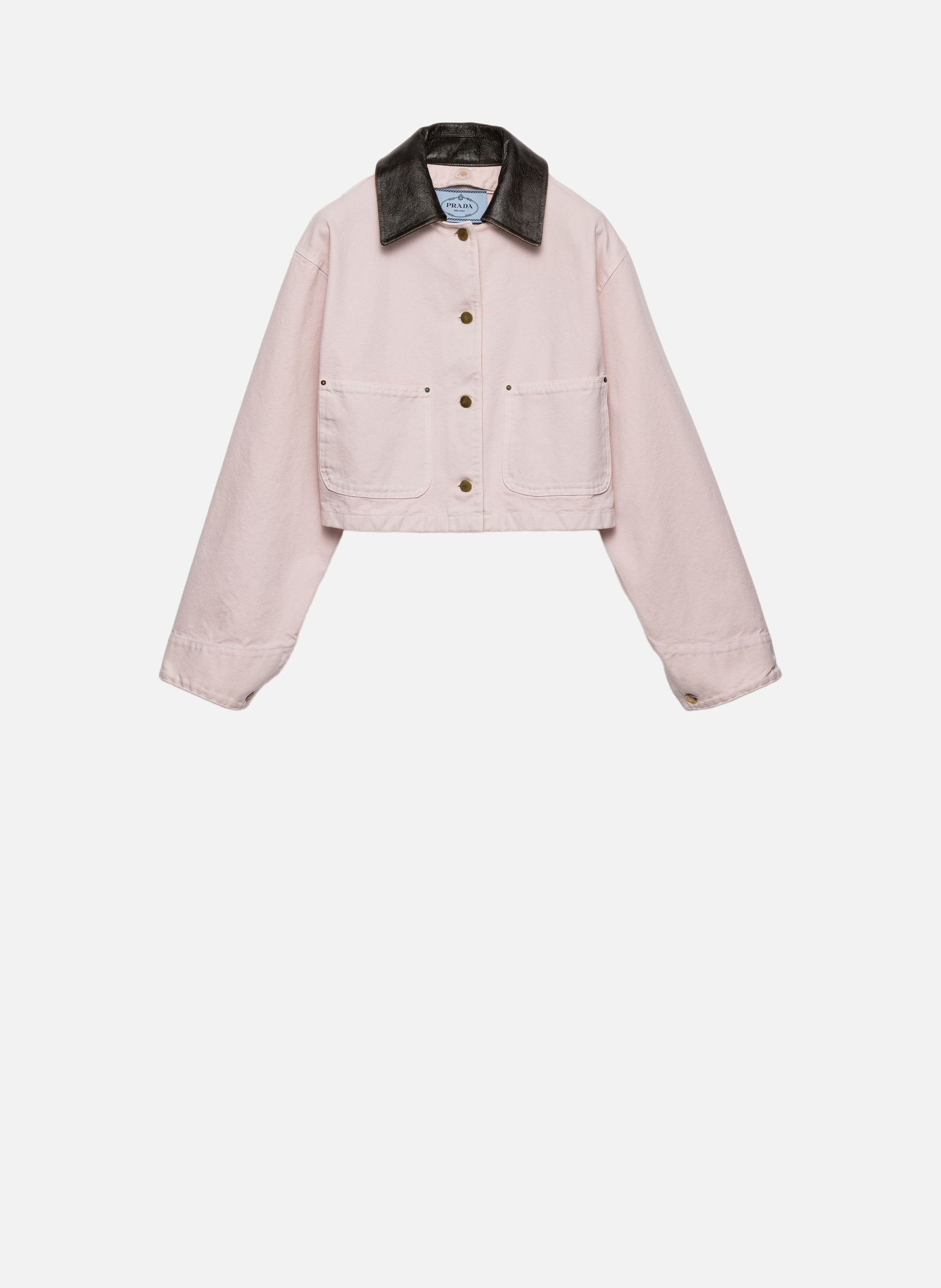 Blouson en toile PRADA Rose