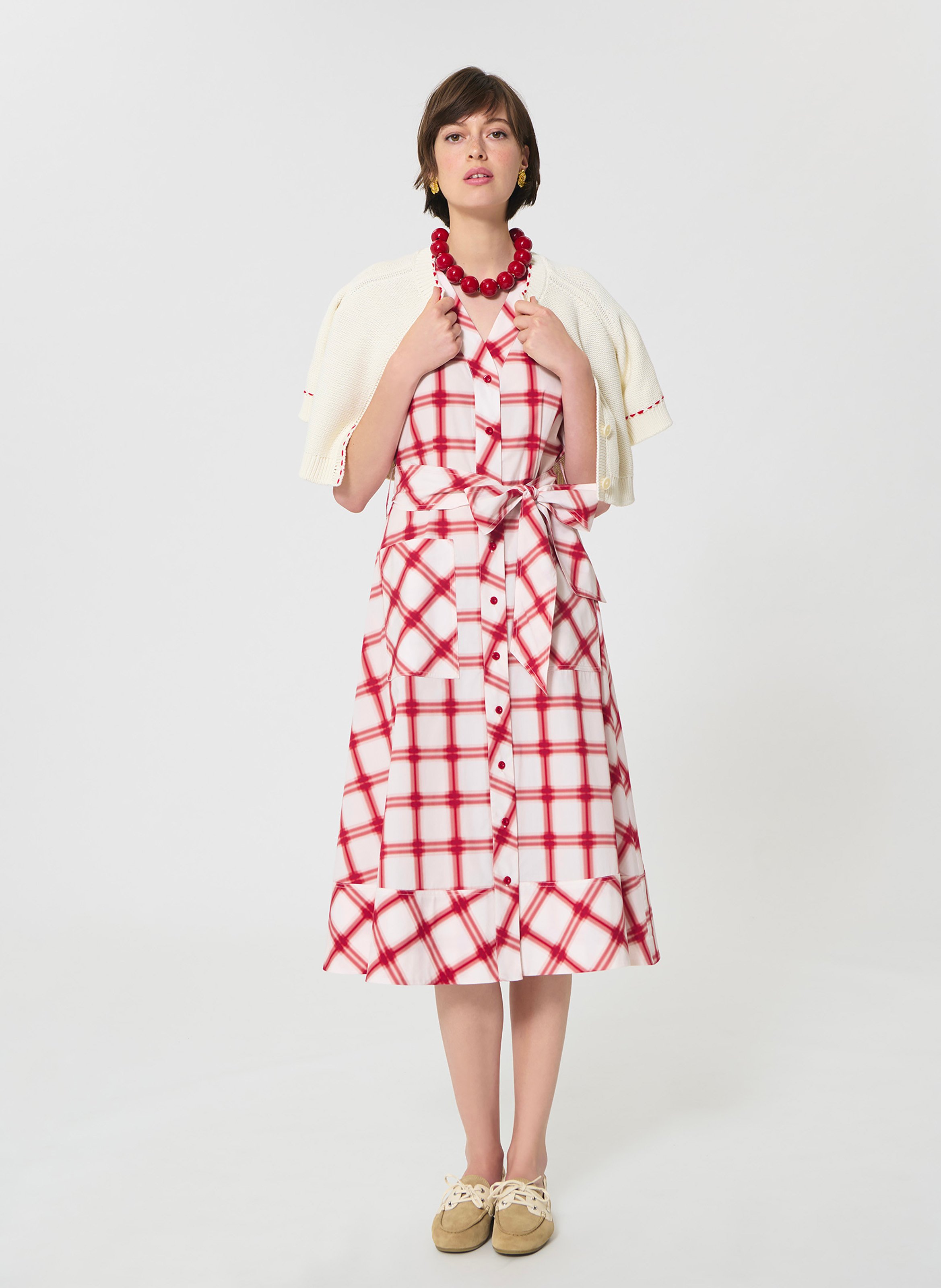 Robe rosina TARA JARMON Rouge