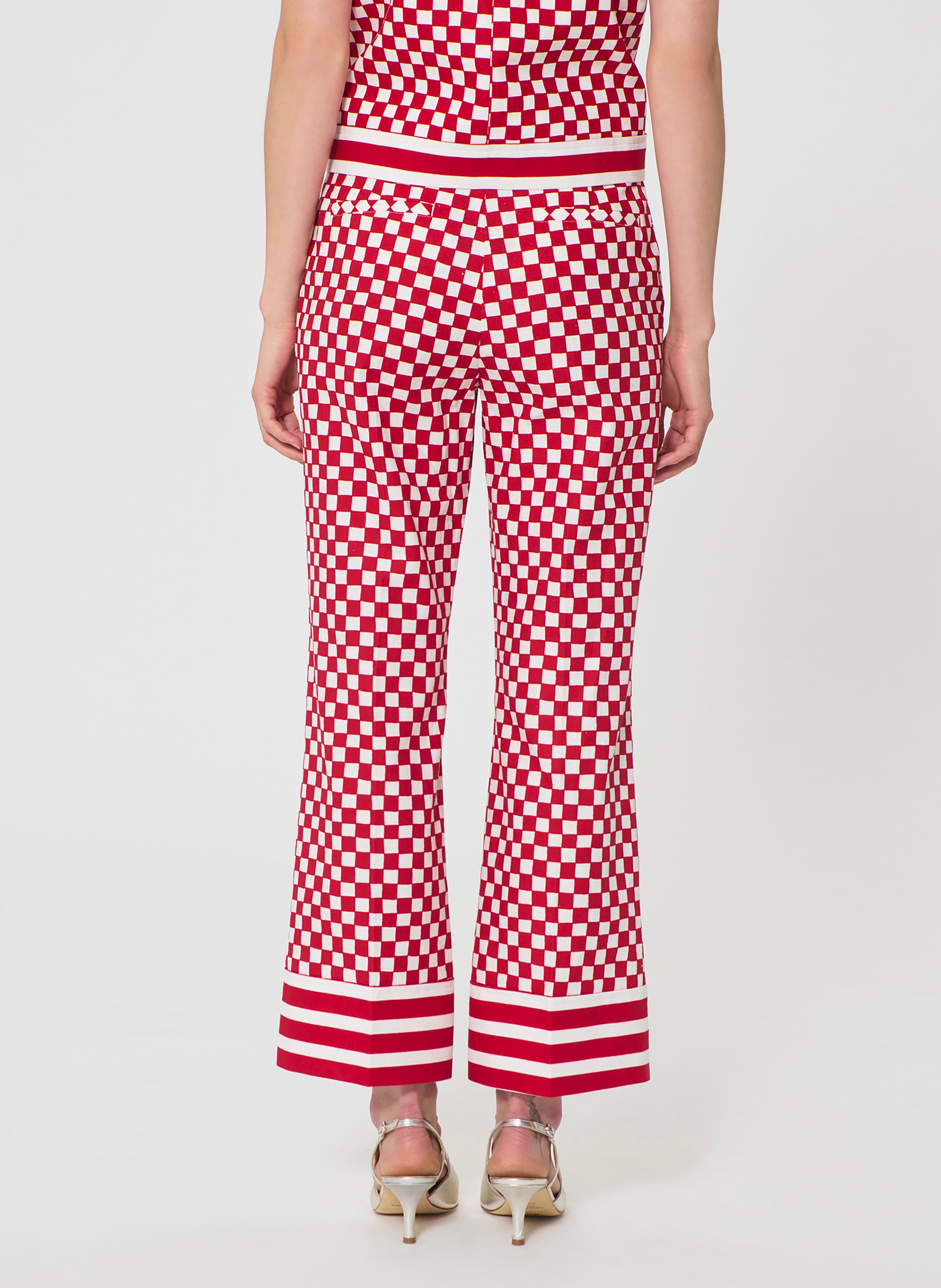 Pantalon pietro TARA JARMON Rouge