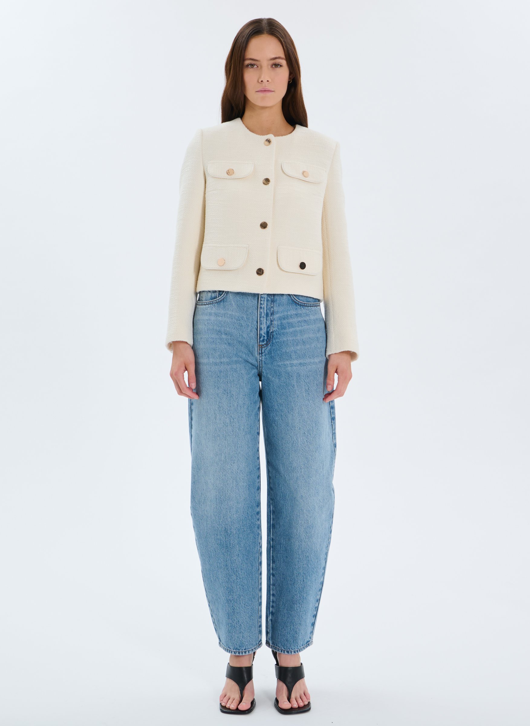 Veste  valsa ZAPA Blanc