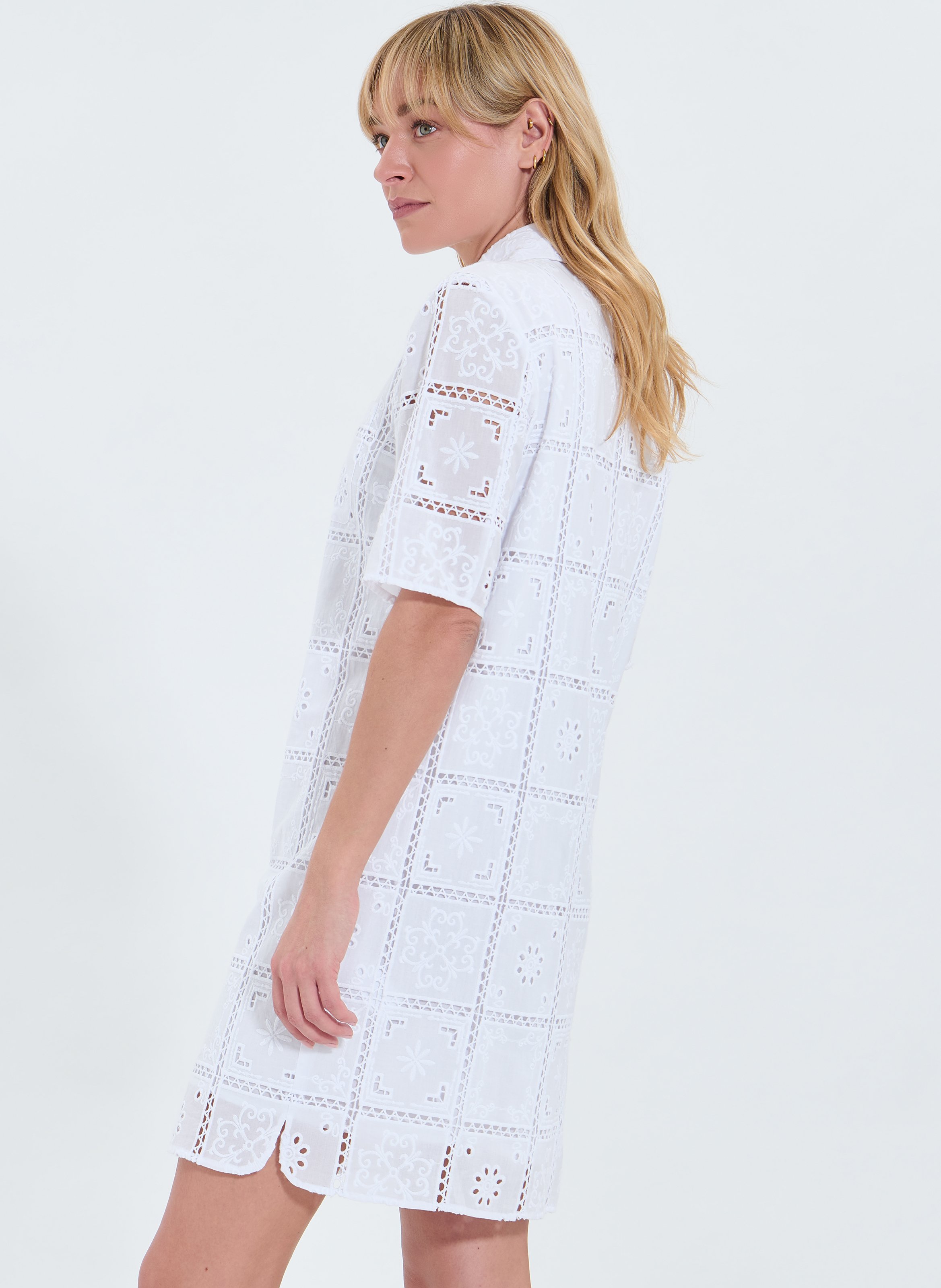 Robe  relina ZAPA Blanc