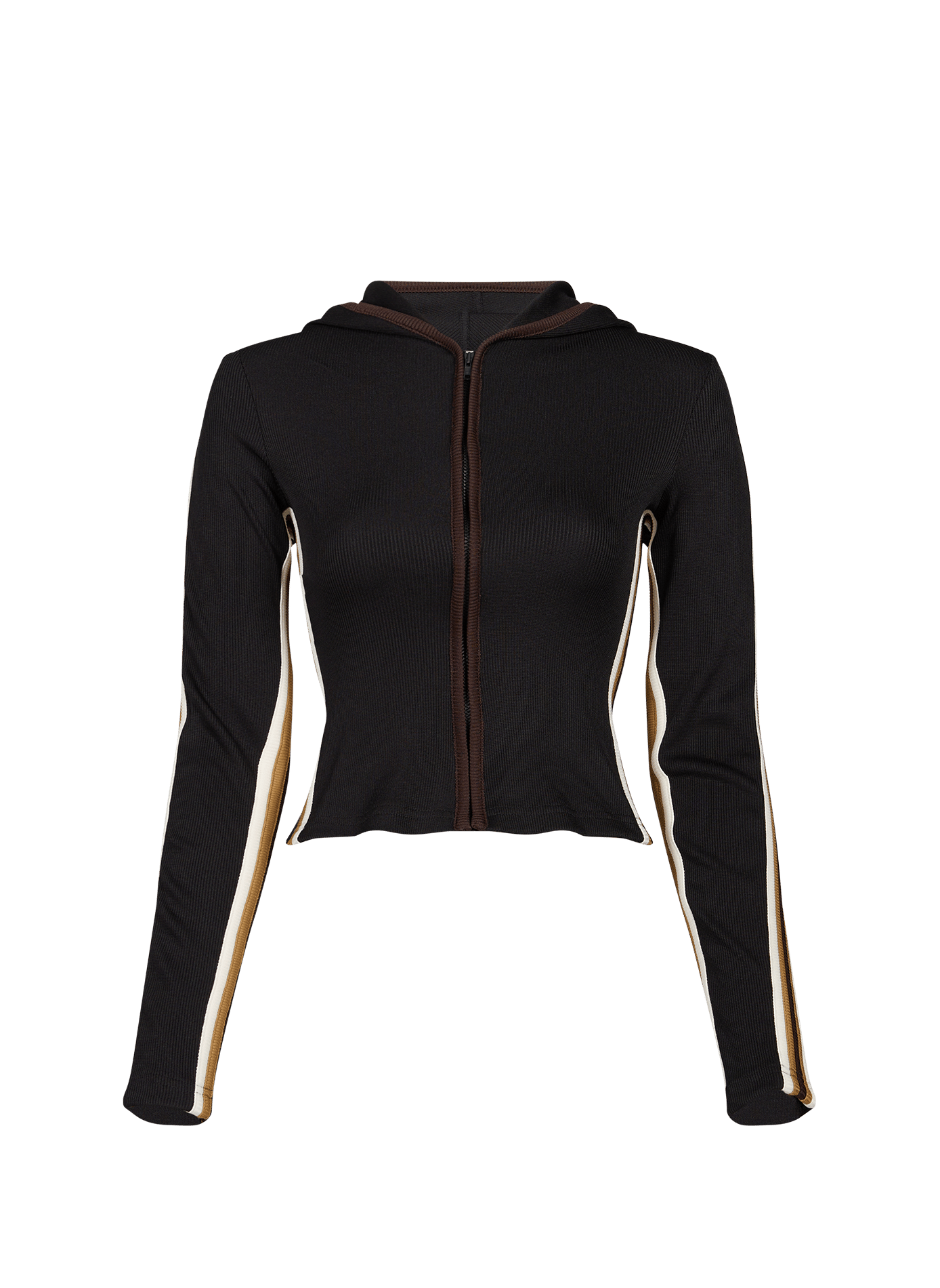 Sweat zippé Verner à capuche  CHRISTOPHER ESBER Noir