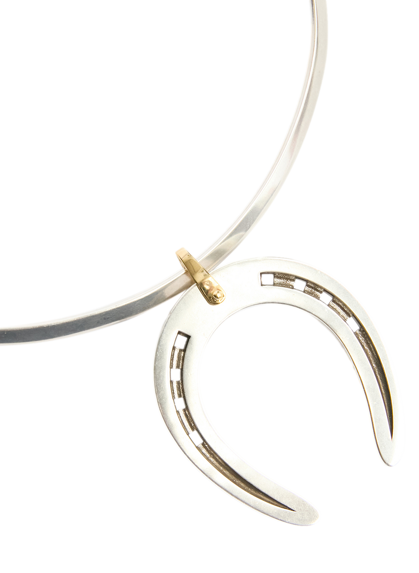 Collier Choker fer à cheval ISABEL MARANT Silber