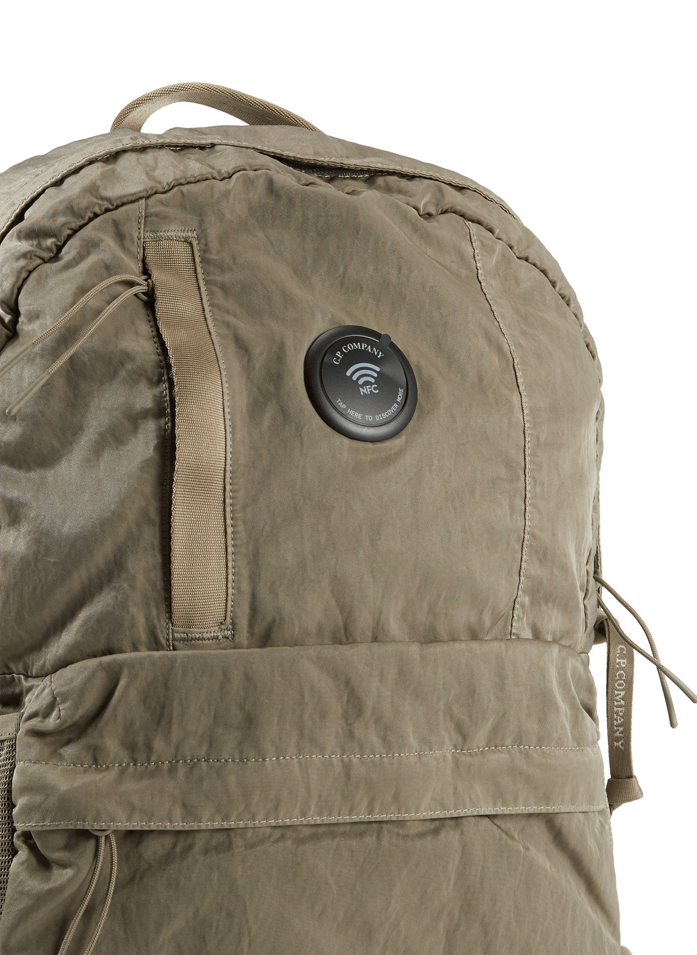 Zippered backpack CP COMPANY Grey