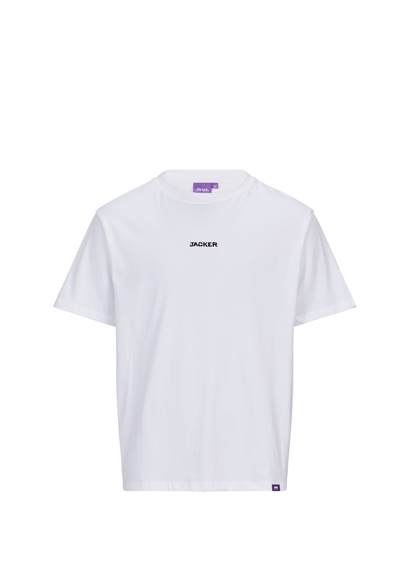 T-shirt en coton JACKER. Blanc