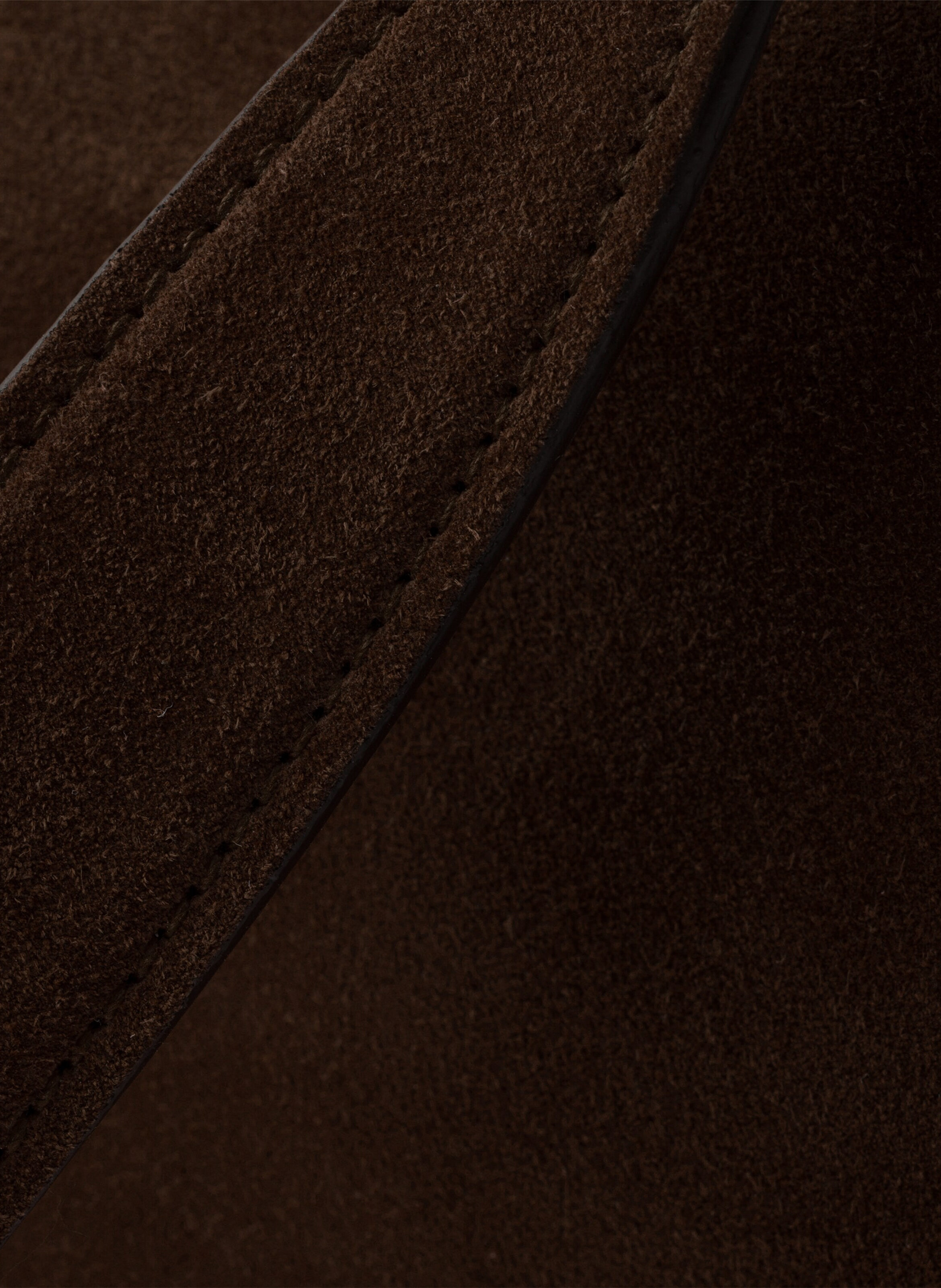 Sac à bandoulière prada aimée en veau velours PRADA Marron