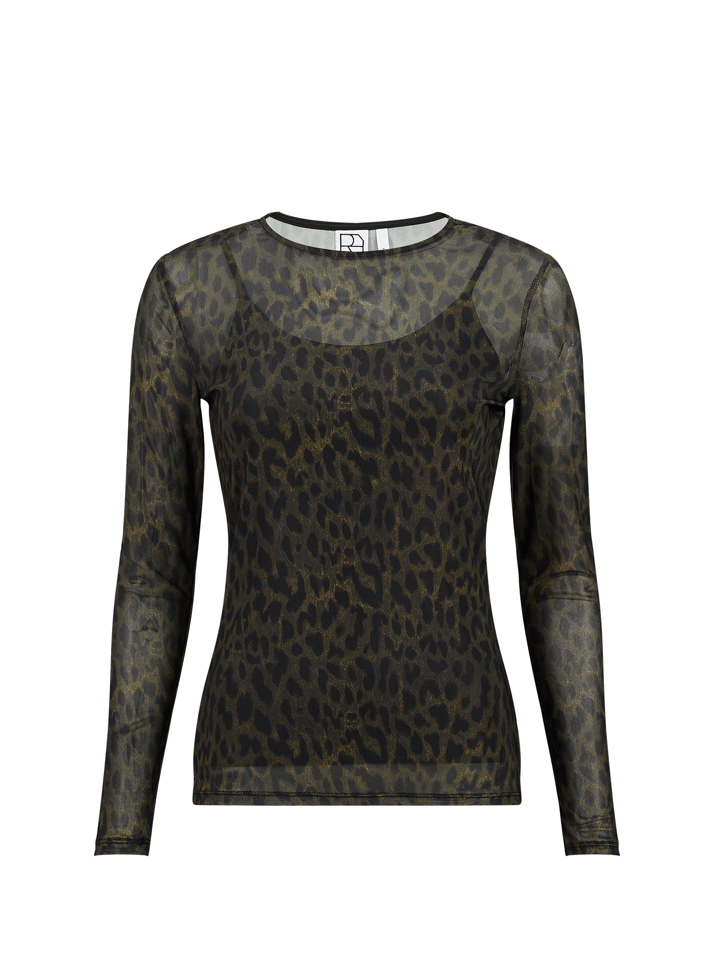 Top ROUMESSA animal print ROUGE EDIT Brown