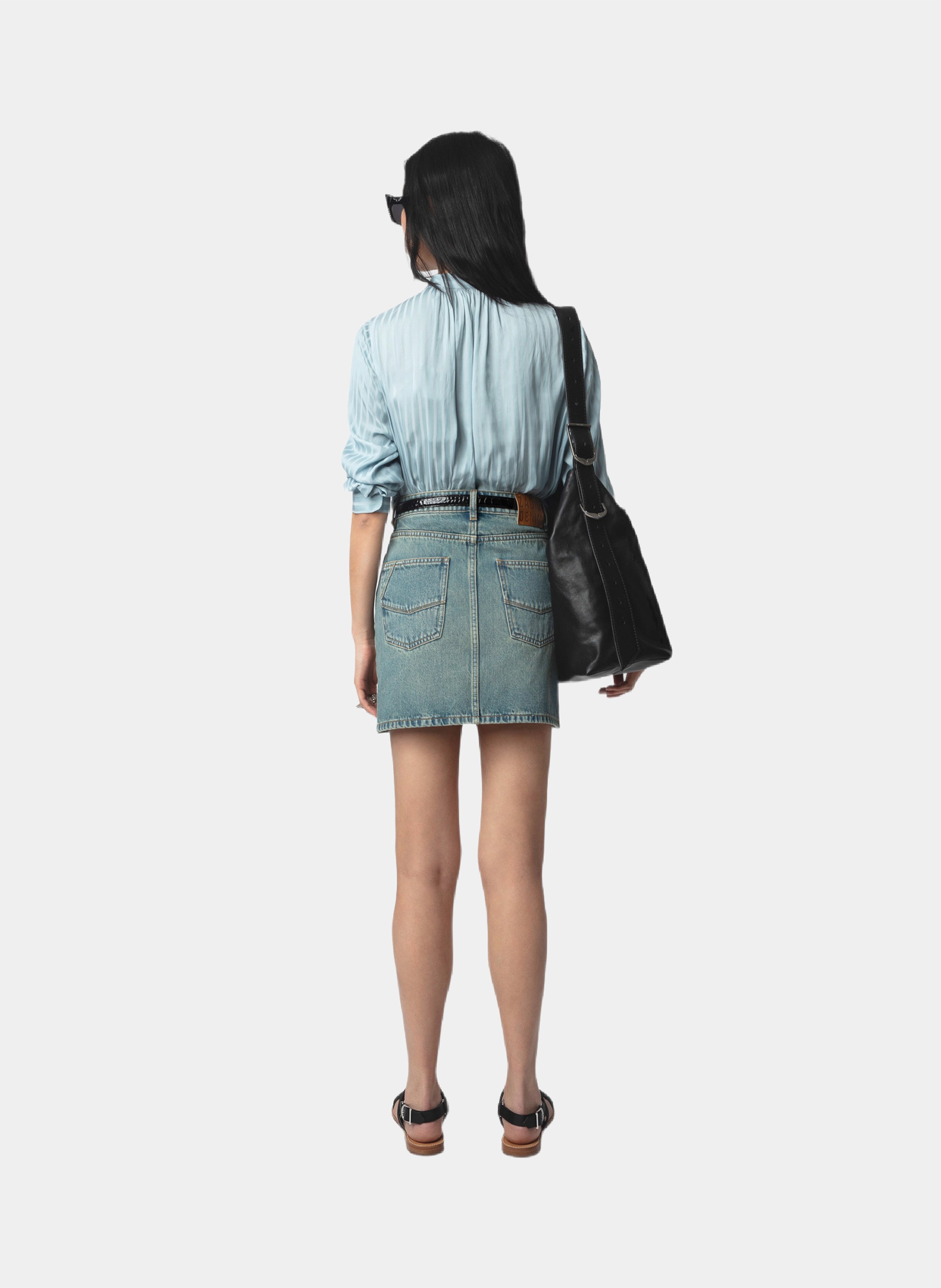 Top met V-hals | Blauw ZADIG&VOLTAIRE Dames