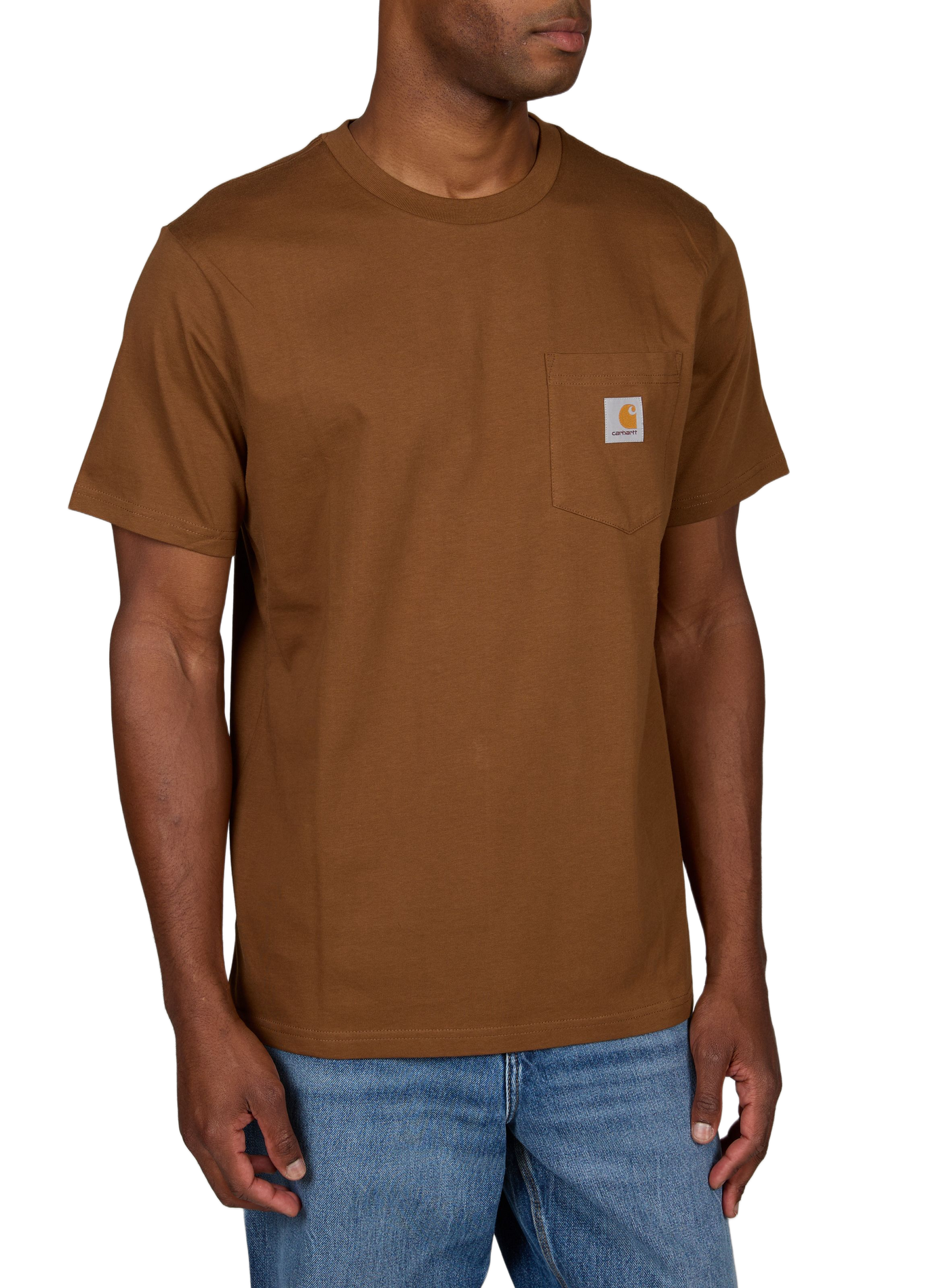 Katoenen T-shirt CARHARTT WIP Bruin