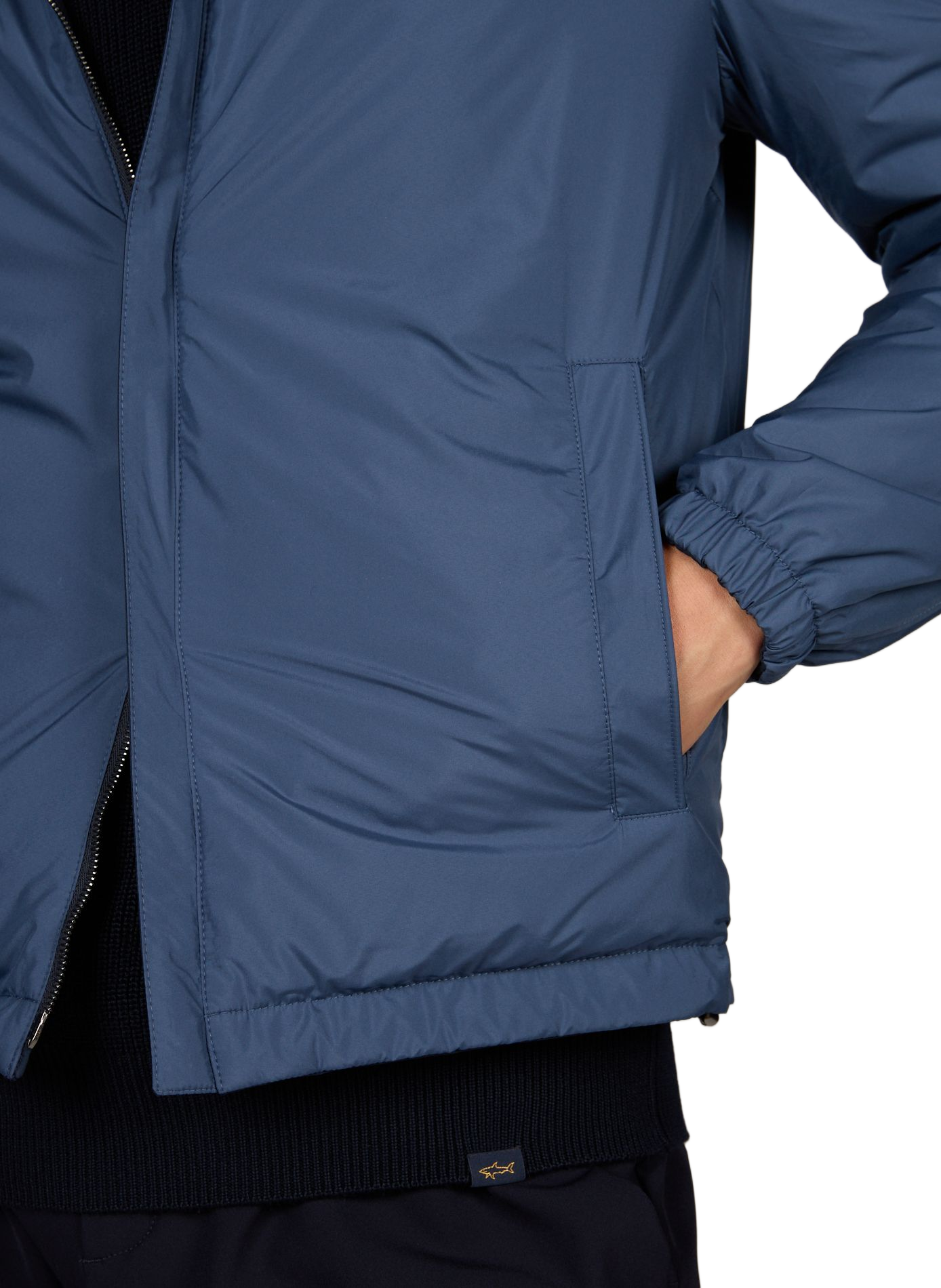 Veste zippée droite col montant PAUL & SHARK Bleu