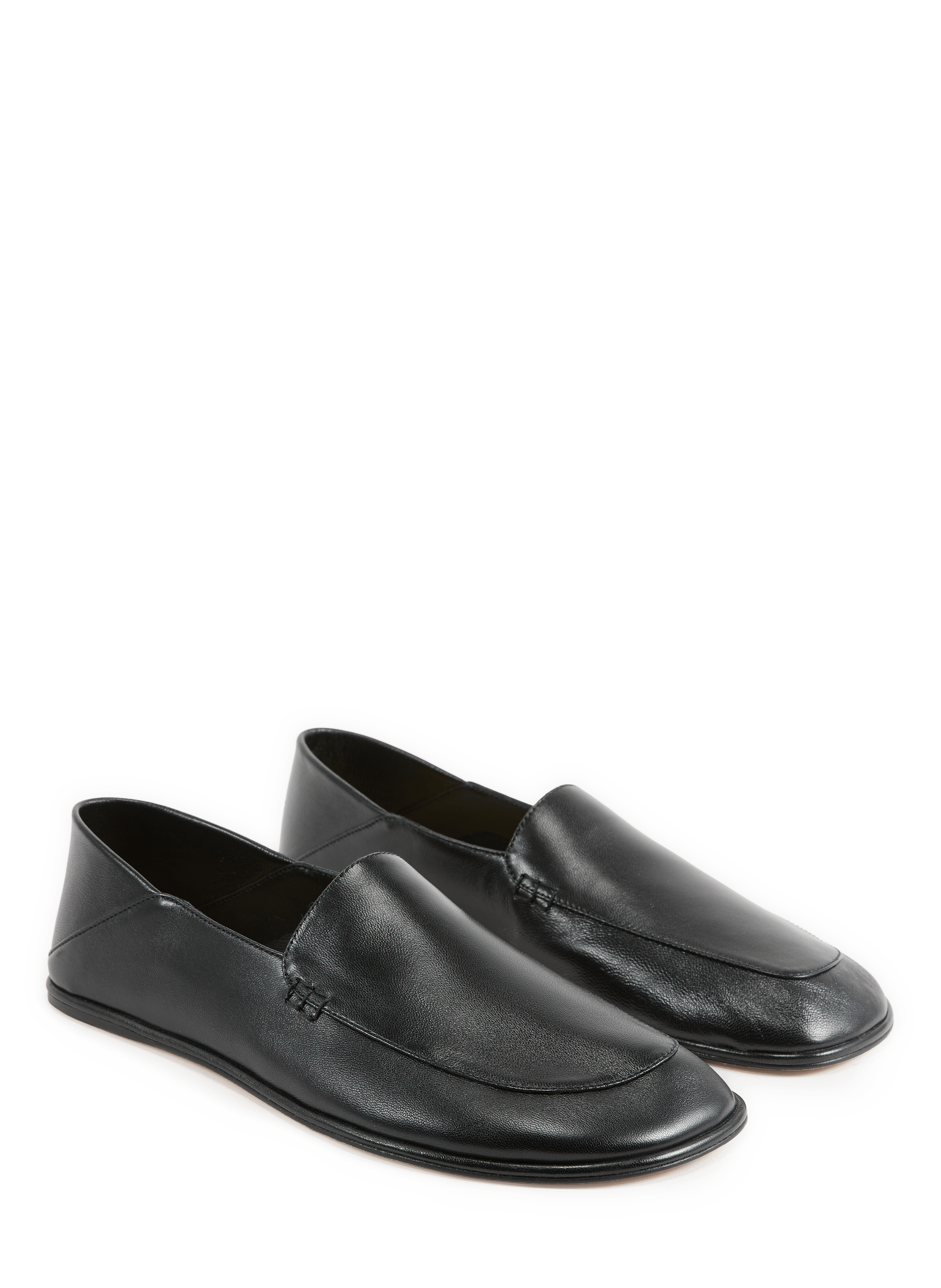 Leather loafers CALVIN KLEIN COLLECTION Black