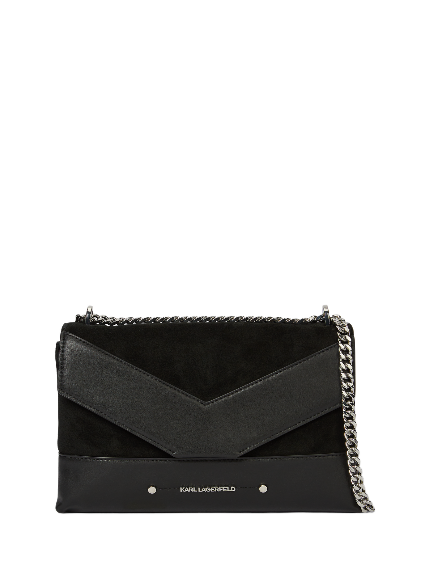 Schultertasche K/KONCEPT einfarbig KARL LAGERFELD Schwarz