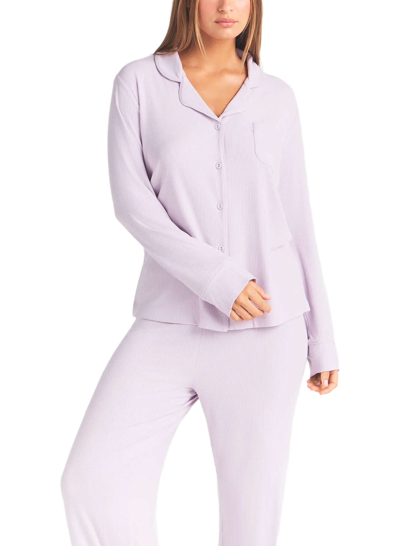 Loose-fitting plain pajama set SKIMS Pink