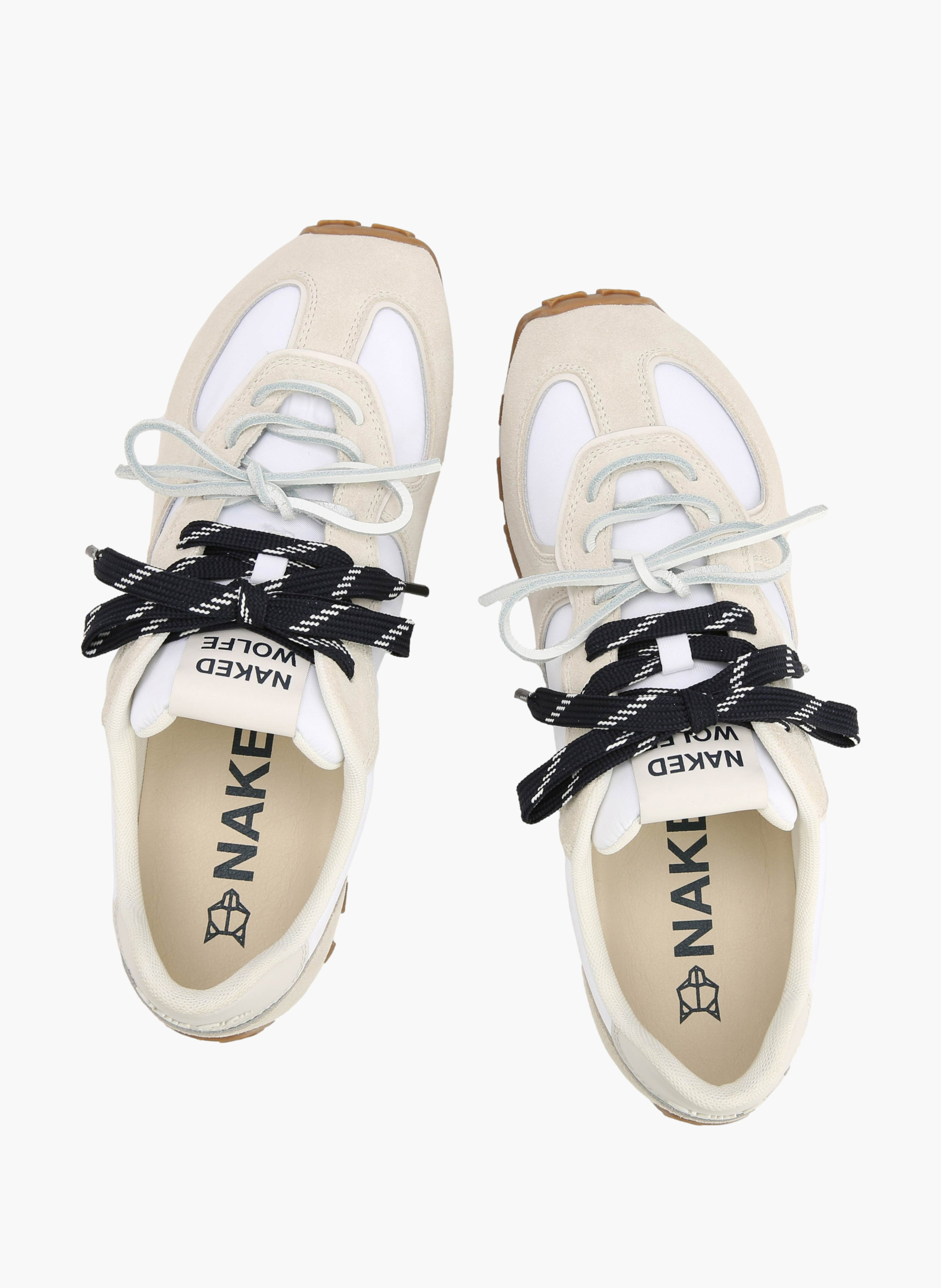 Baskets lightning en nylon NAKED WOLFE Blanc
