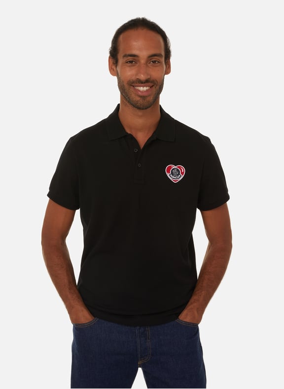 COTTON POLO SHIRT MONCLER for MEN Printemps