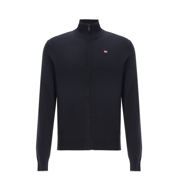 Pull zippé en laine