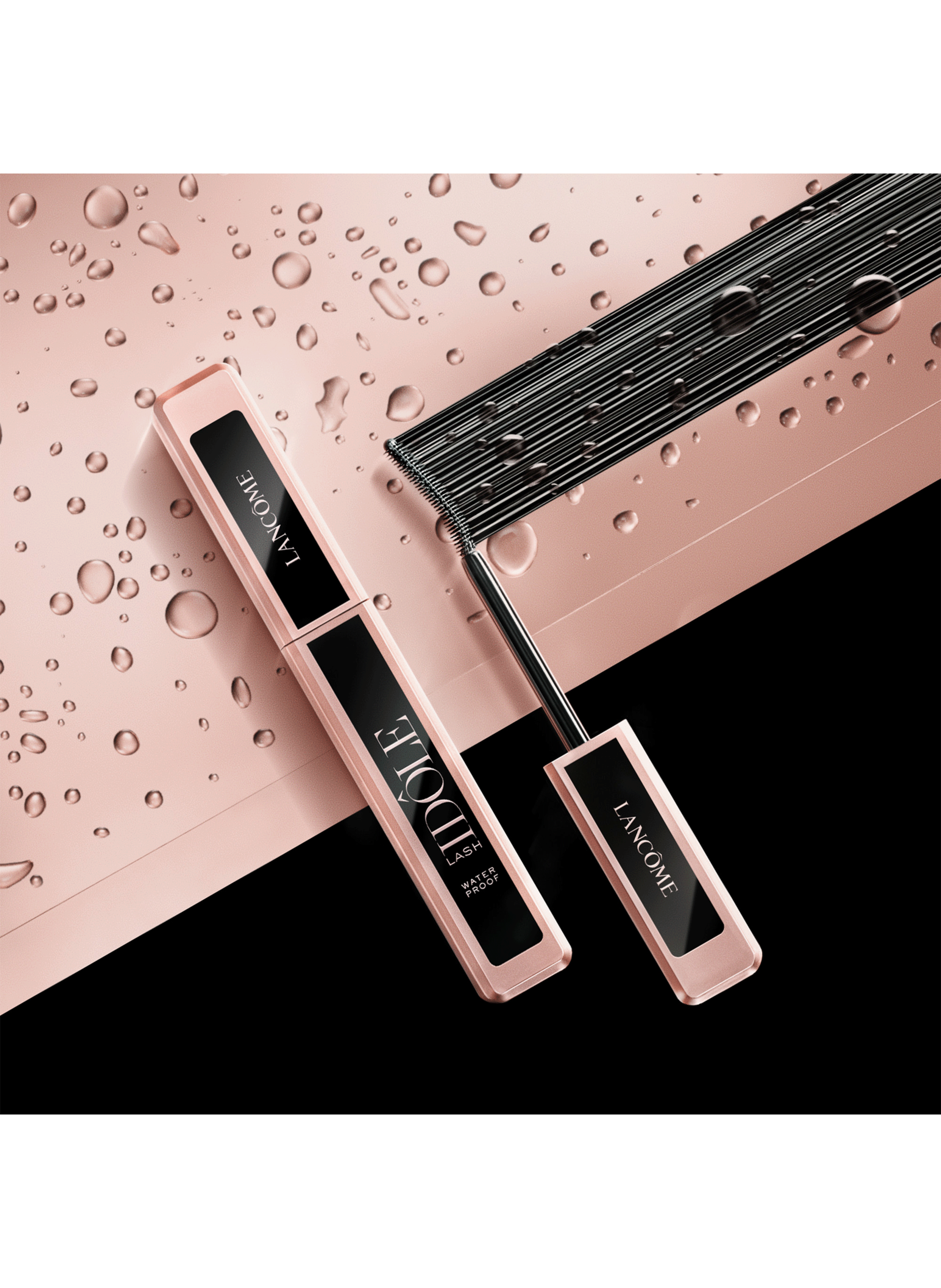 Lash Idôle - Waterproof volumising mascara for curled lashes LANCÔME 01 glossy black waterproof