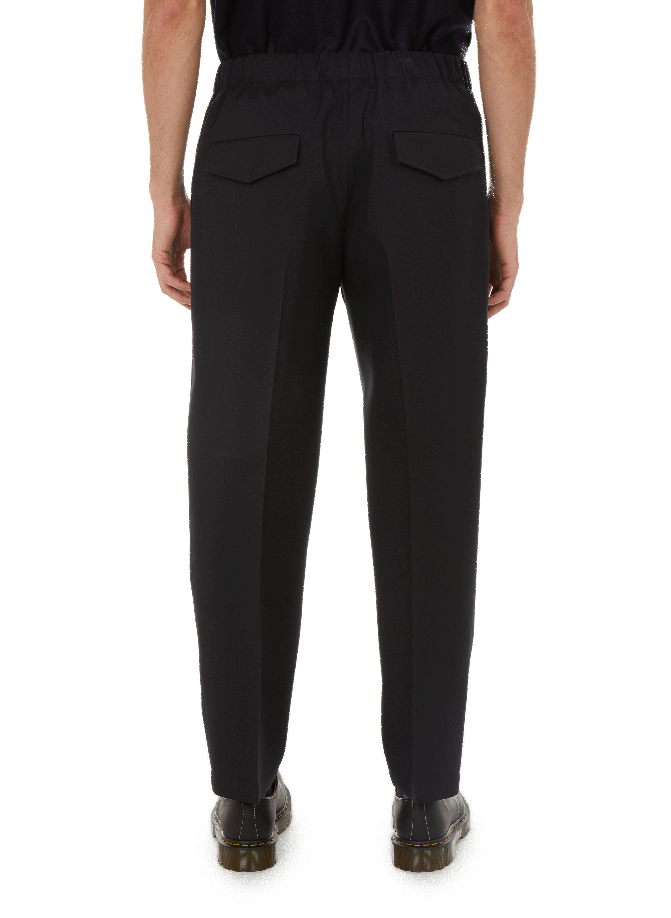 Wollen broek JIL SANDER Blauw