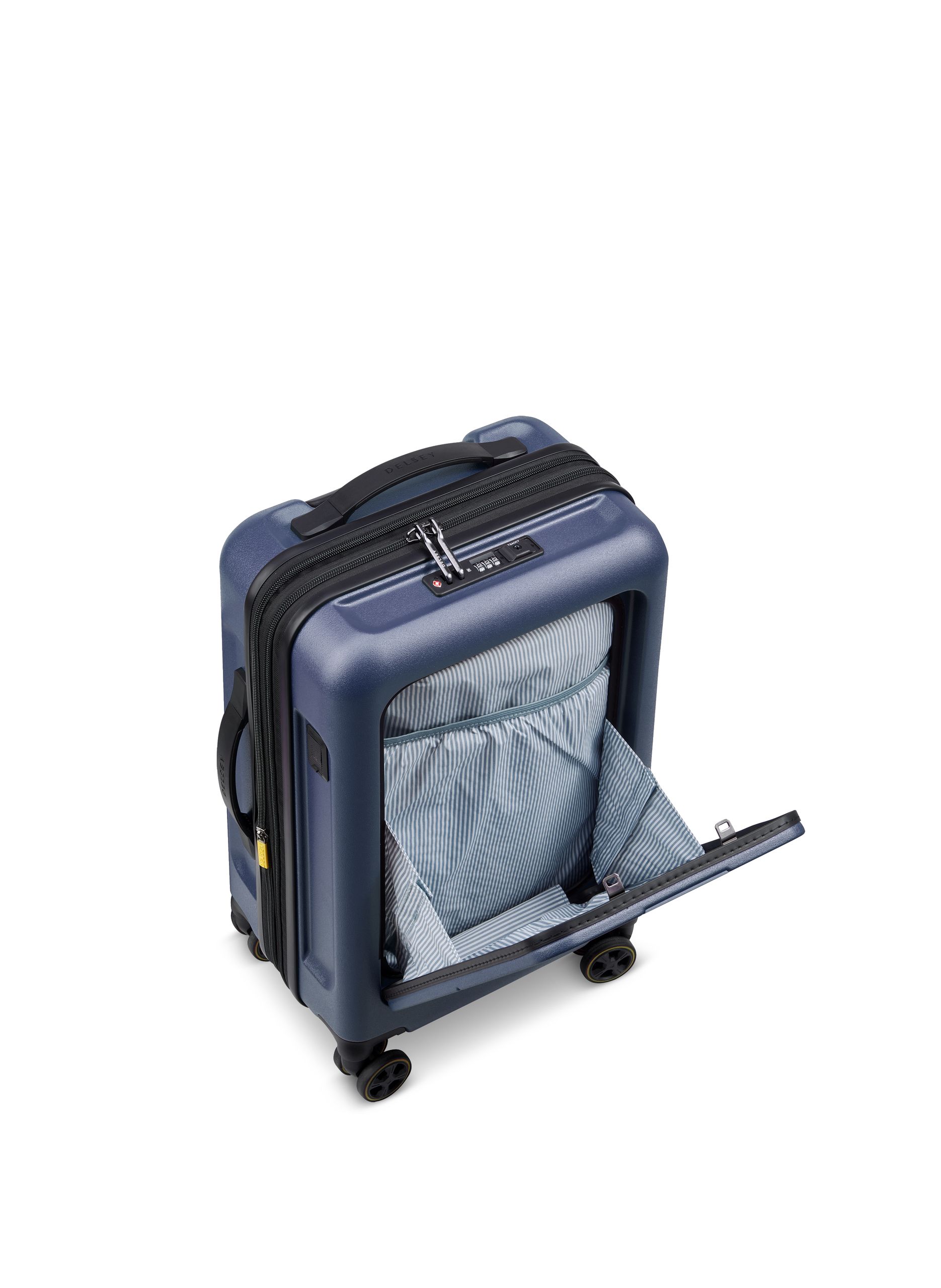 Valise cabine rigide taille s - turenne 2.0 DELSEY PARIS Bleu