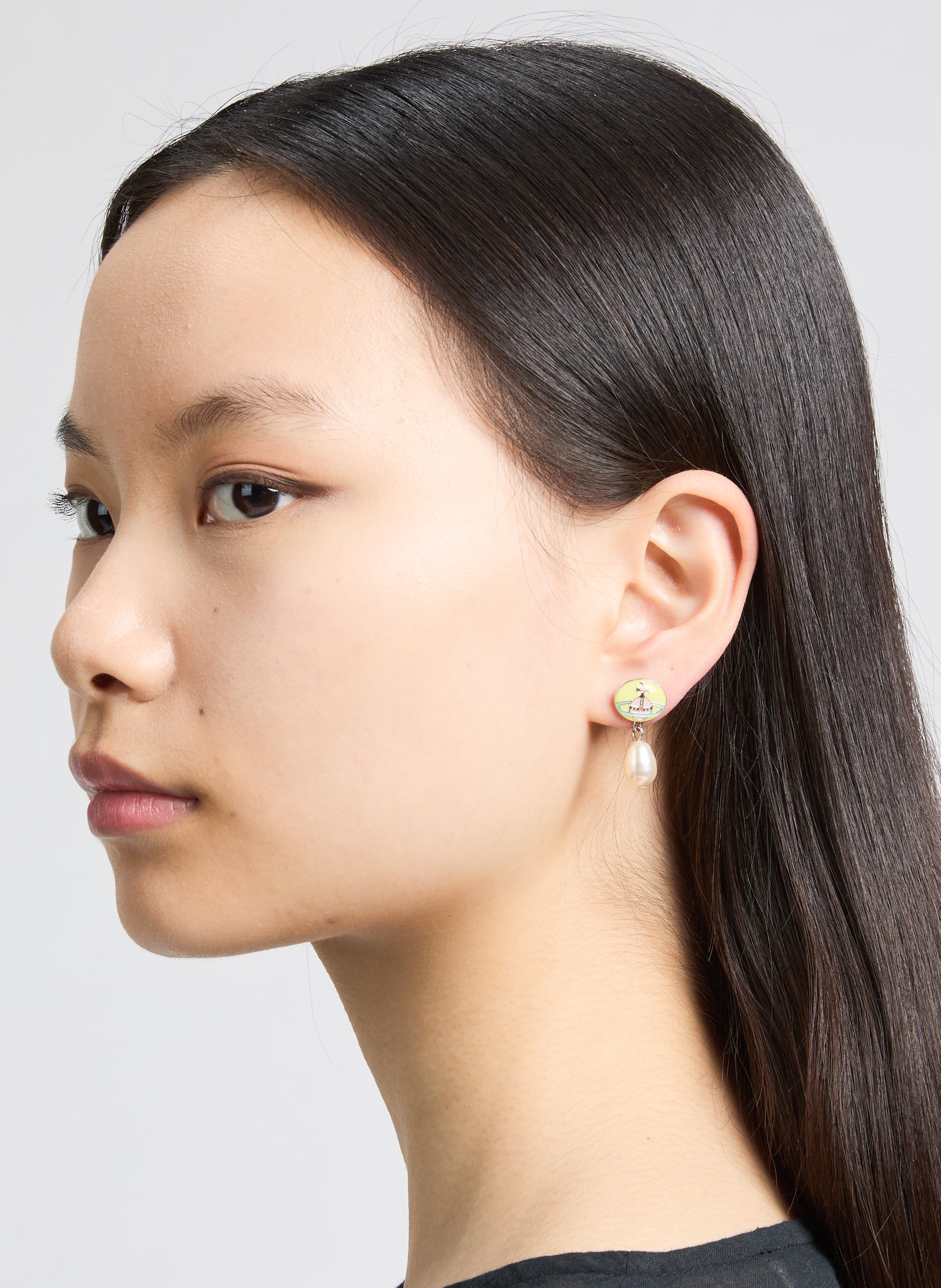 Boucles d'oreilles à perles VIVIENNE WESTWOOD Multicolore