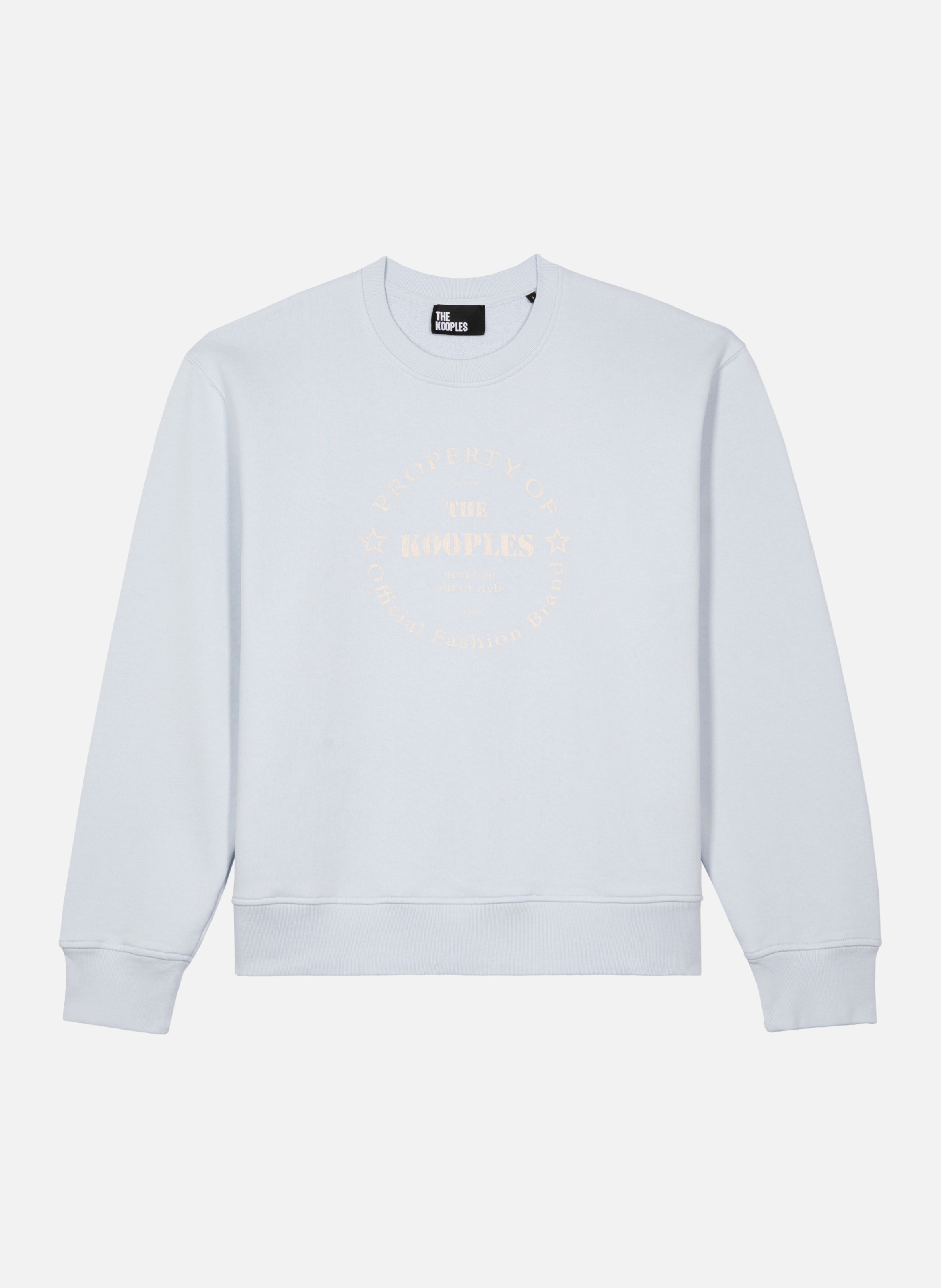 Sweatshirt avec sérigraphie THE KOOPLES Bleu
