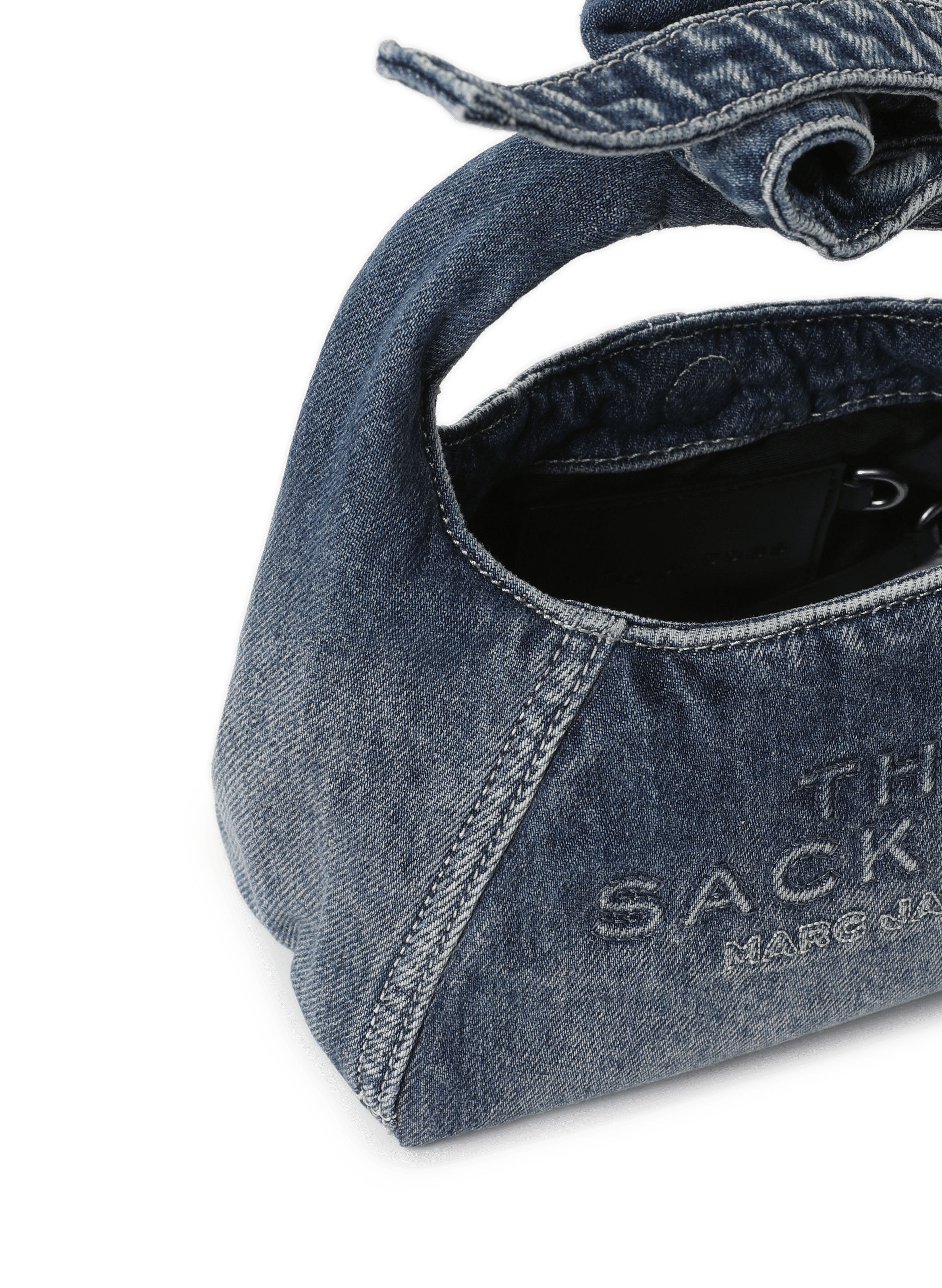 Sac à main The mini sack MARC JACOBS Bleu