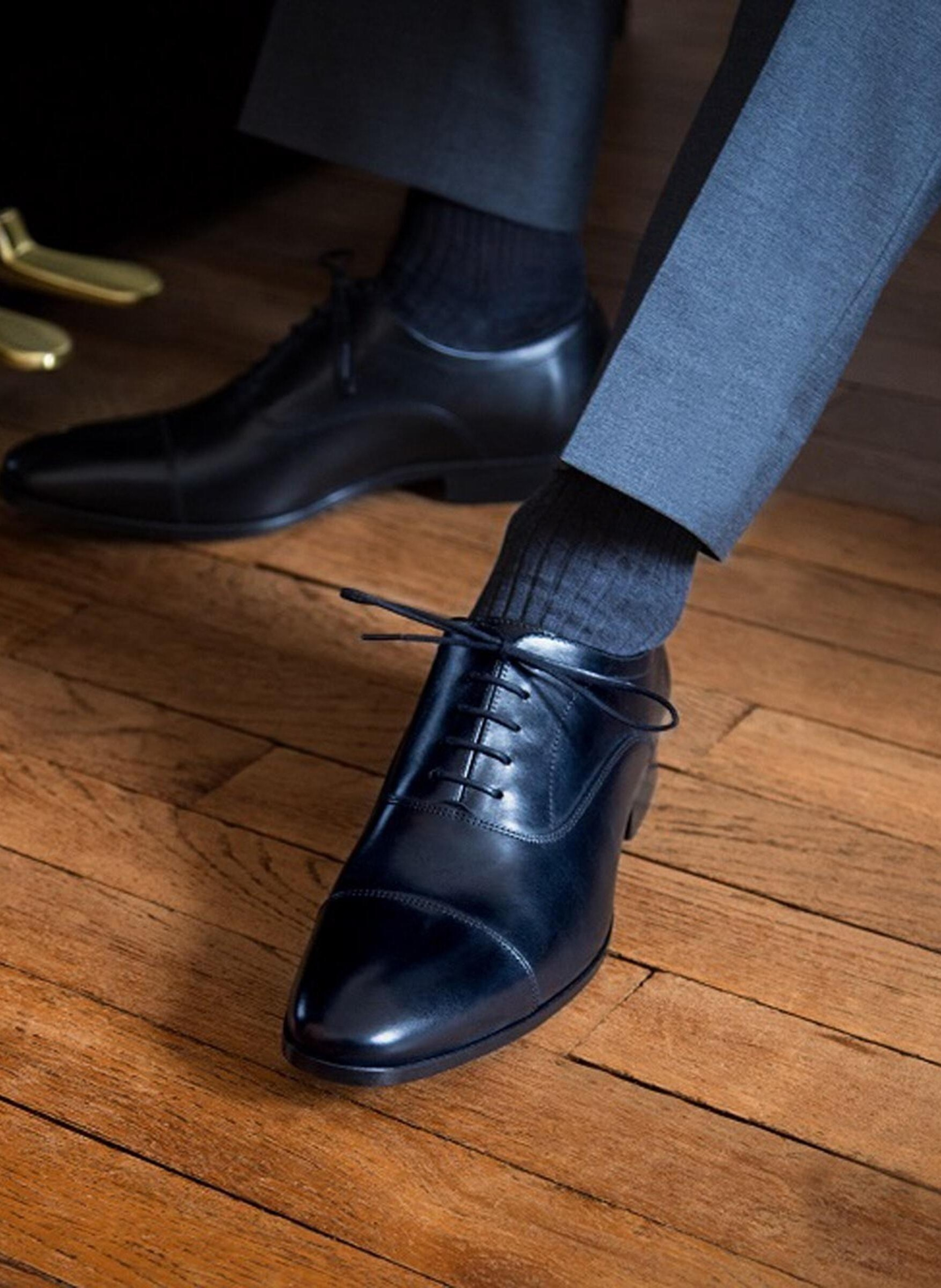 Richelieu cuir whitney FINSBURY Noir