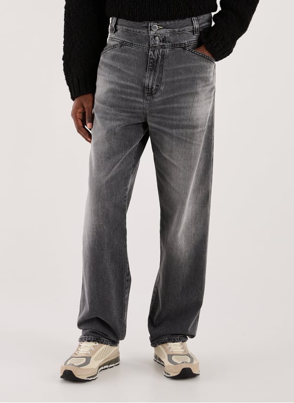 Straight cotton jeans Grey by CLOSED CLOSED Straight cotton jeans Grey