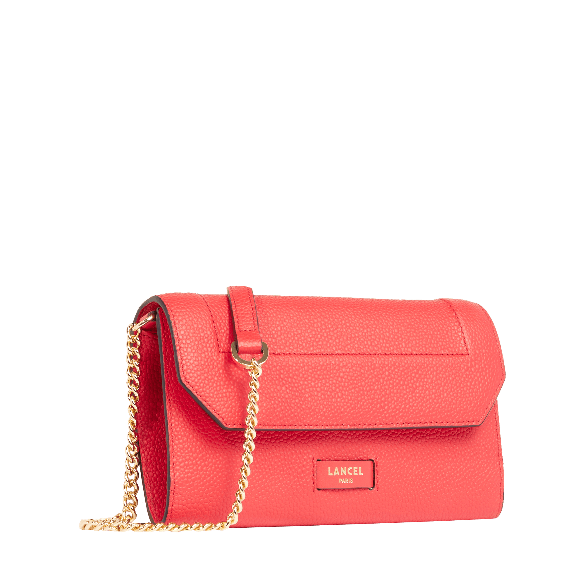 Portefeuille chaîne - ninon de lancel LANCEL Rouge