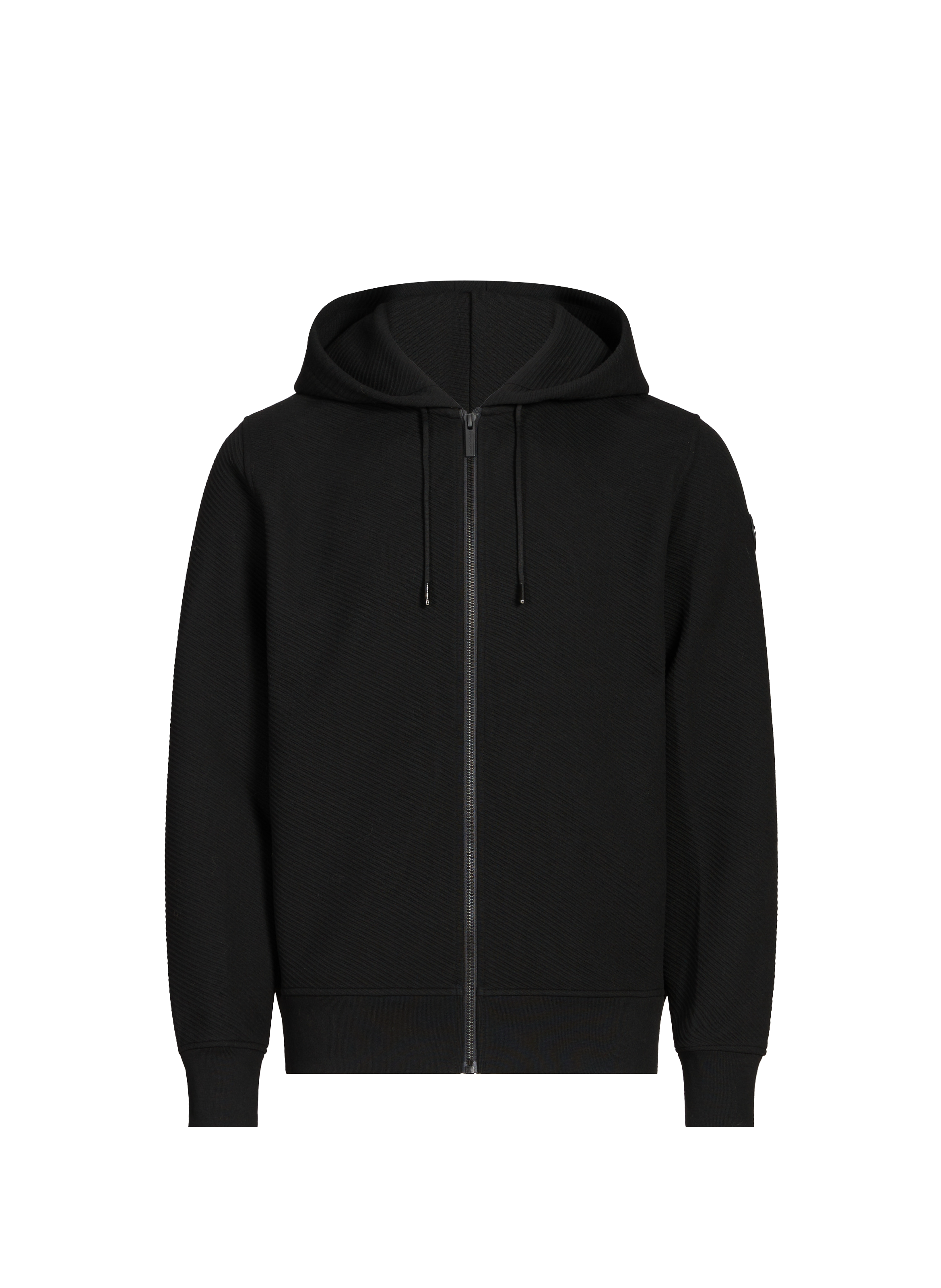 COLMAR Hoodie côtelé Noir