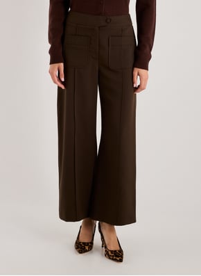 Pantalon ample uni SUNCOO Pantalon ample uni SUNCOO