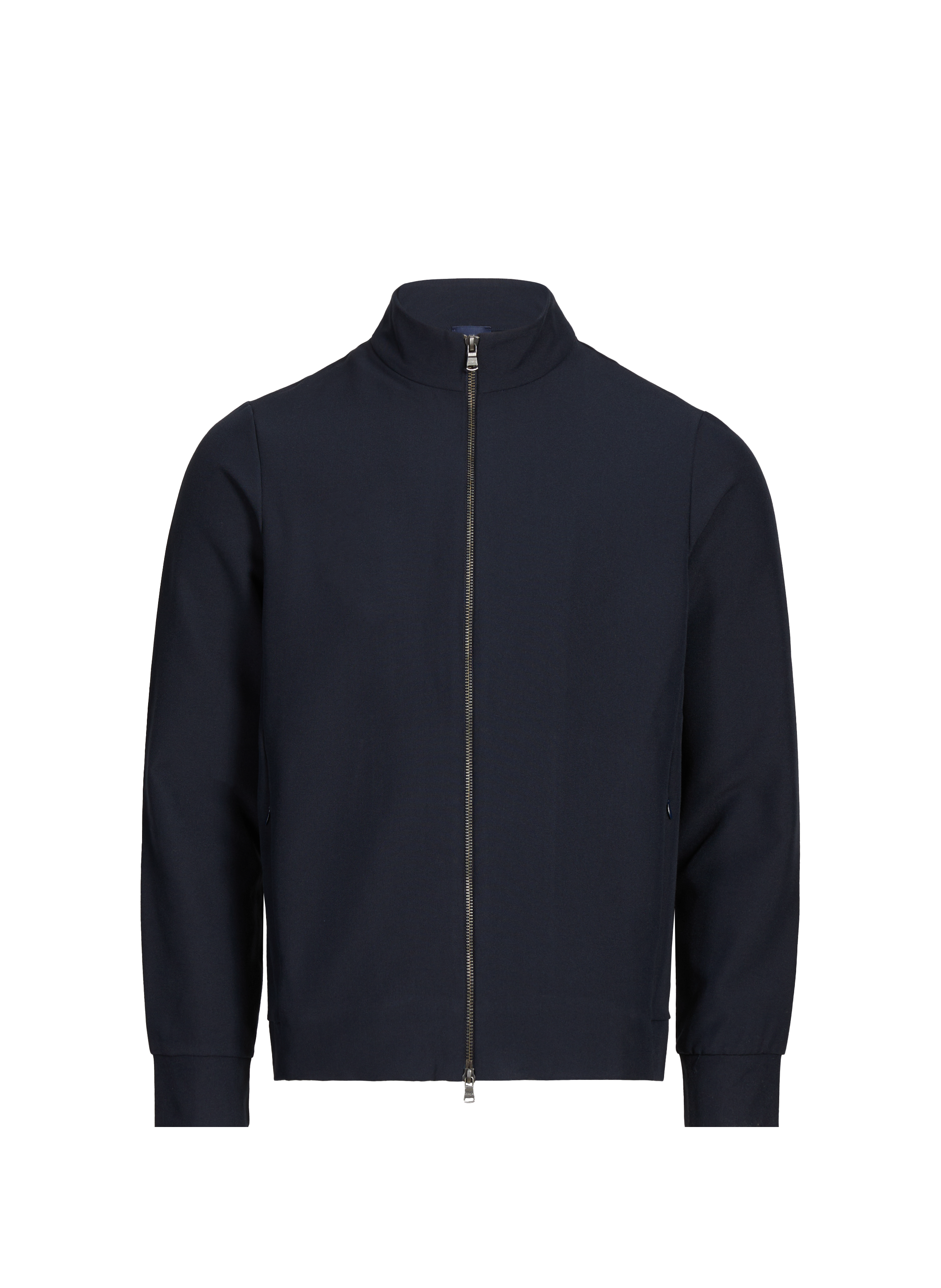 Zip-up high-neck vest 1789 CALA Blue