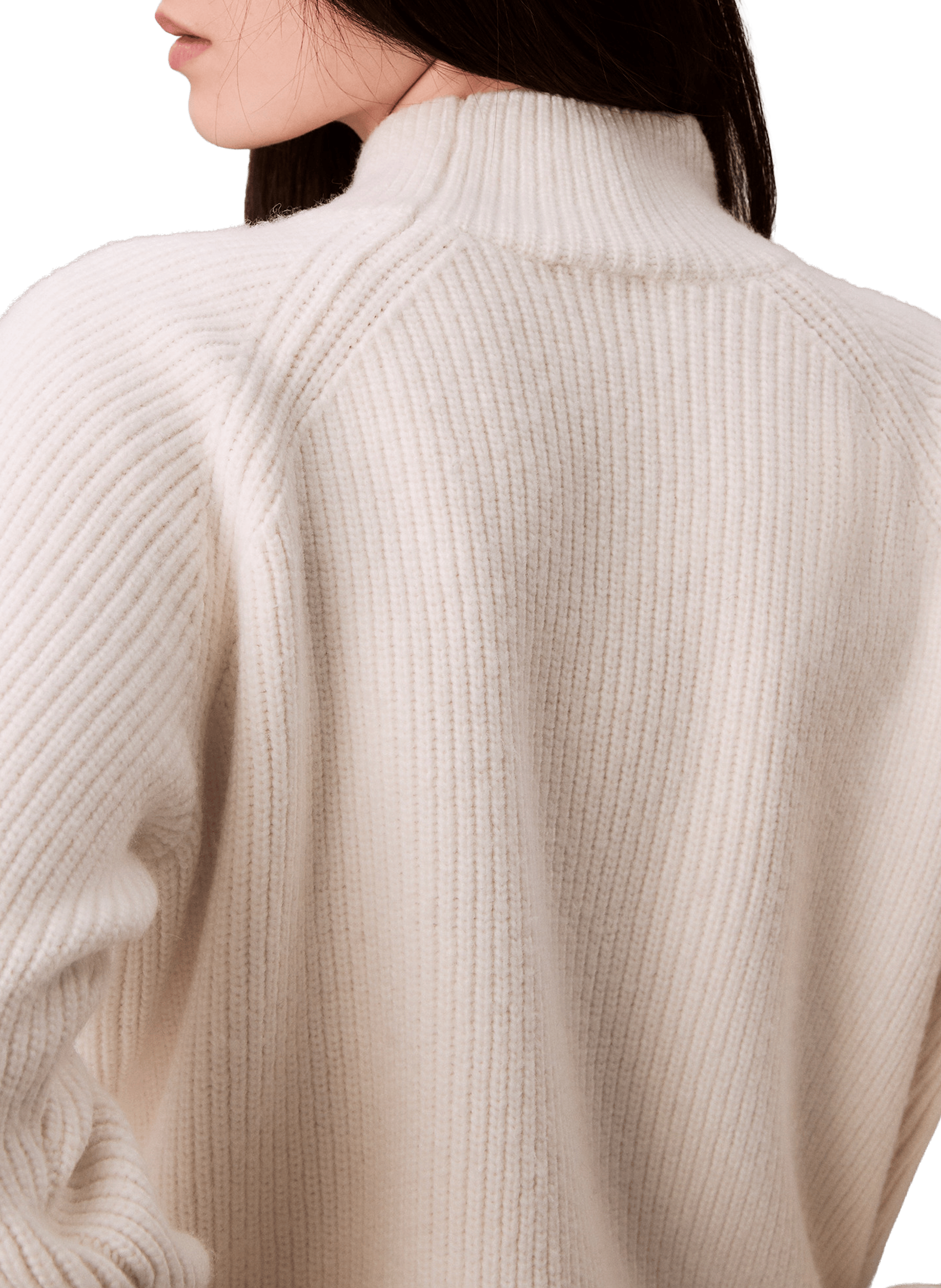 Pull col roulé  CALVIN KLEIN Beige