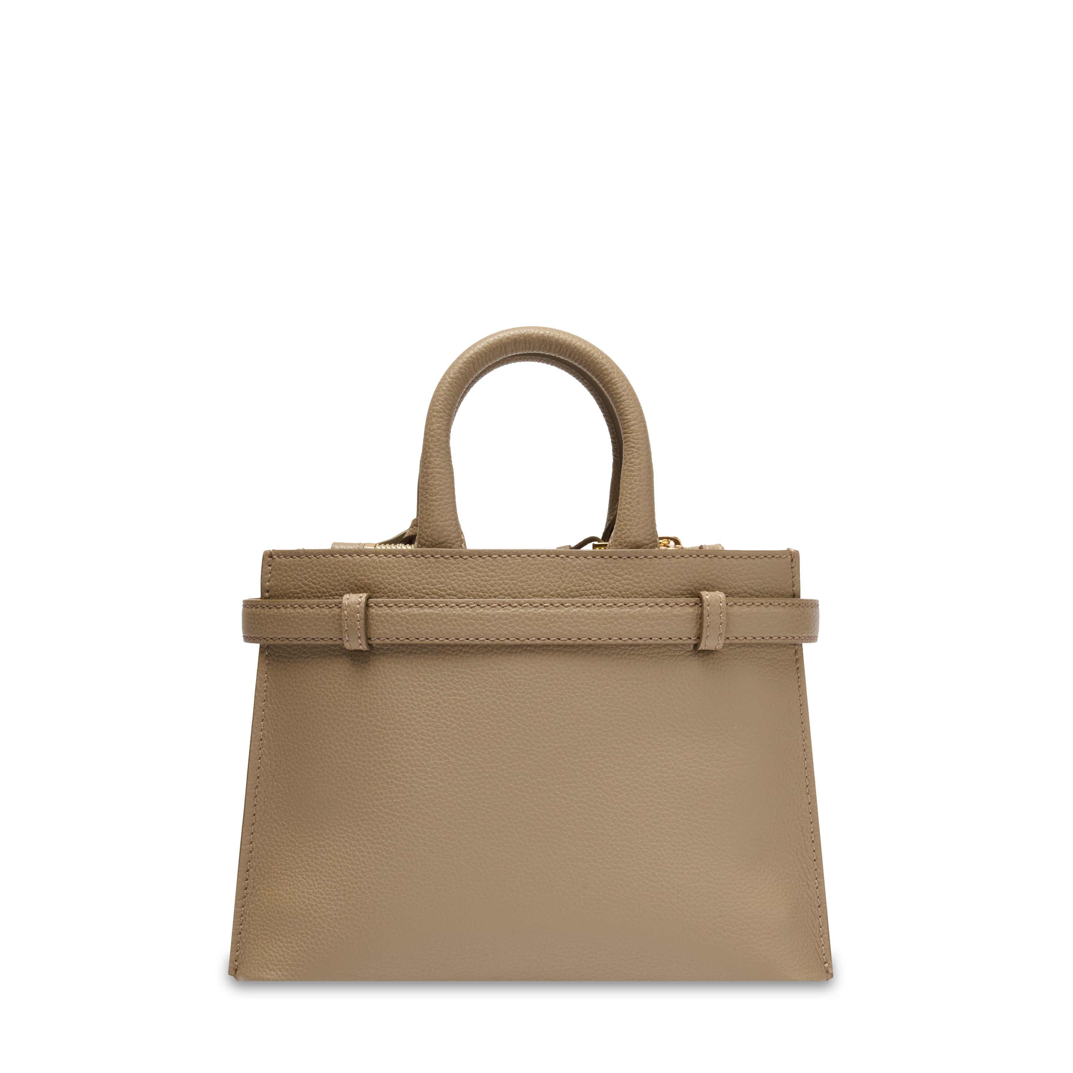 Sac carryall zippé s faubourg de lancel en cuir LANCEL Beige