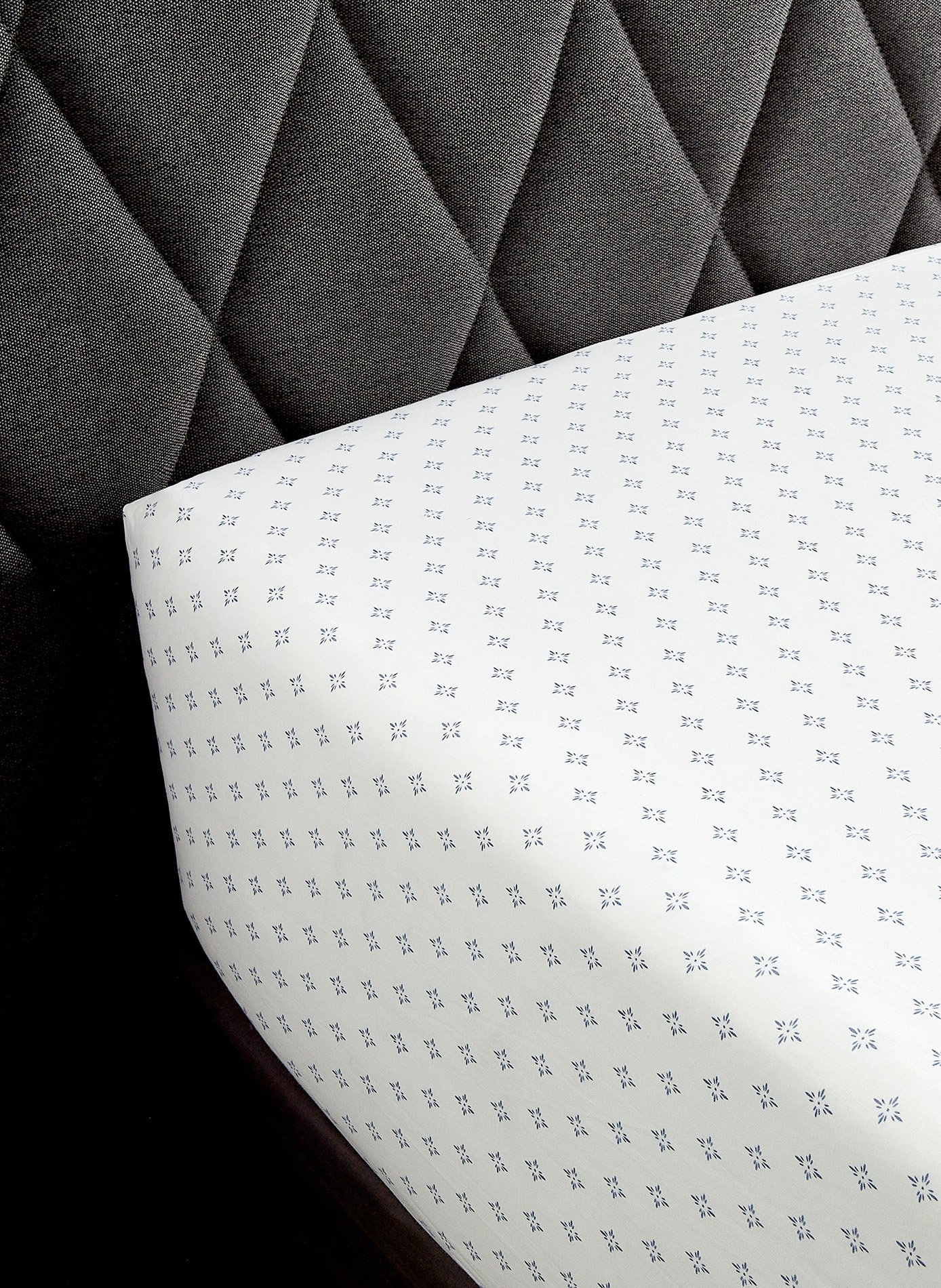 Drap housse malacca ANNE DE SOLENE Bleu